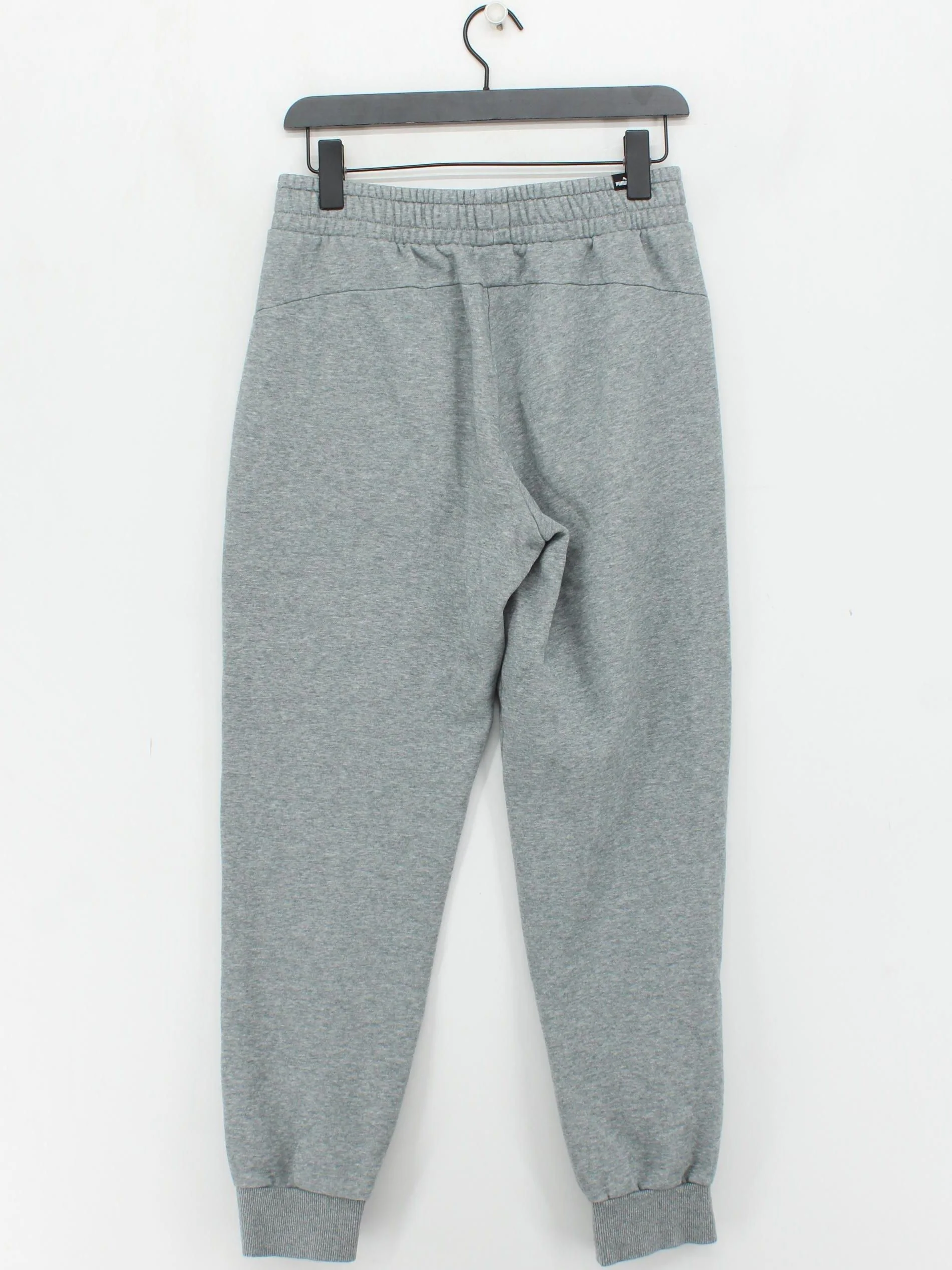 Puma Men's Sports Bottoms M Grey Cotton with Polyester Sweatpants - Image 2