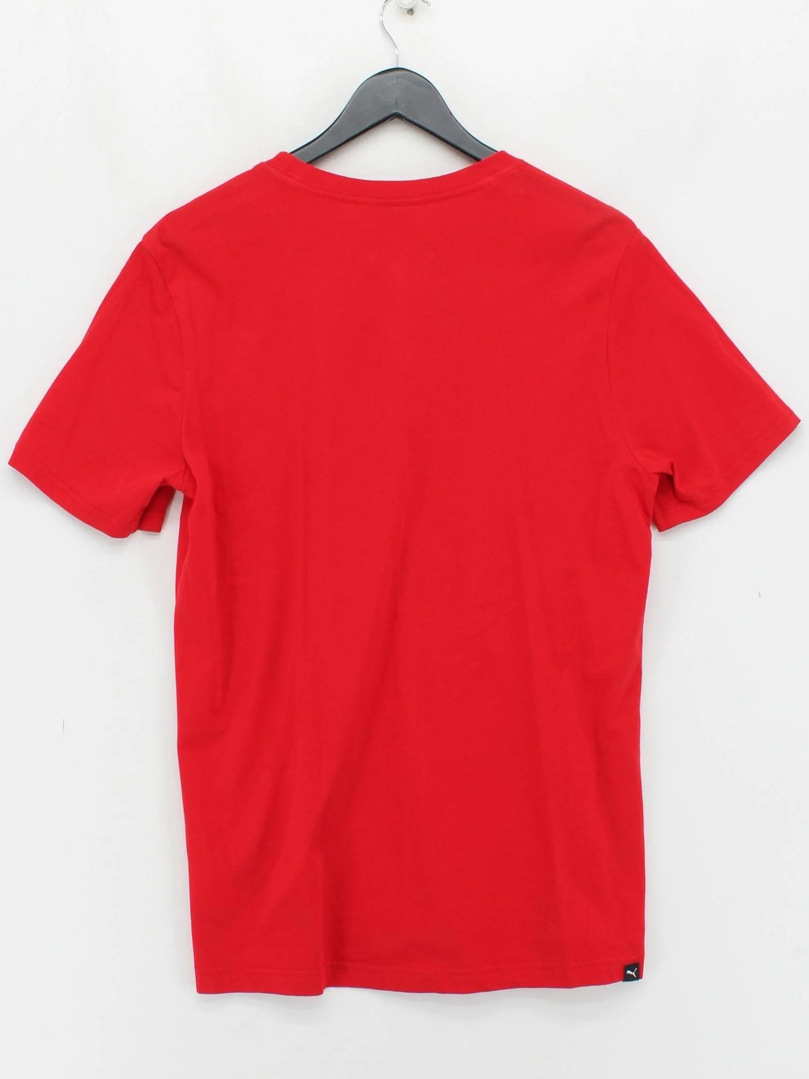 Puma Men's T-Shirt M Red Graphic 100% Cotton Basic - Image 2