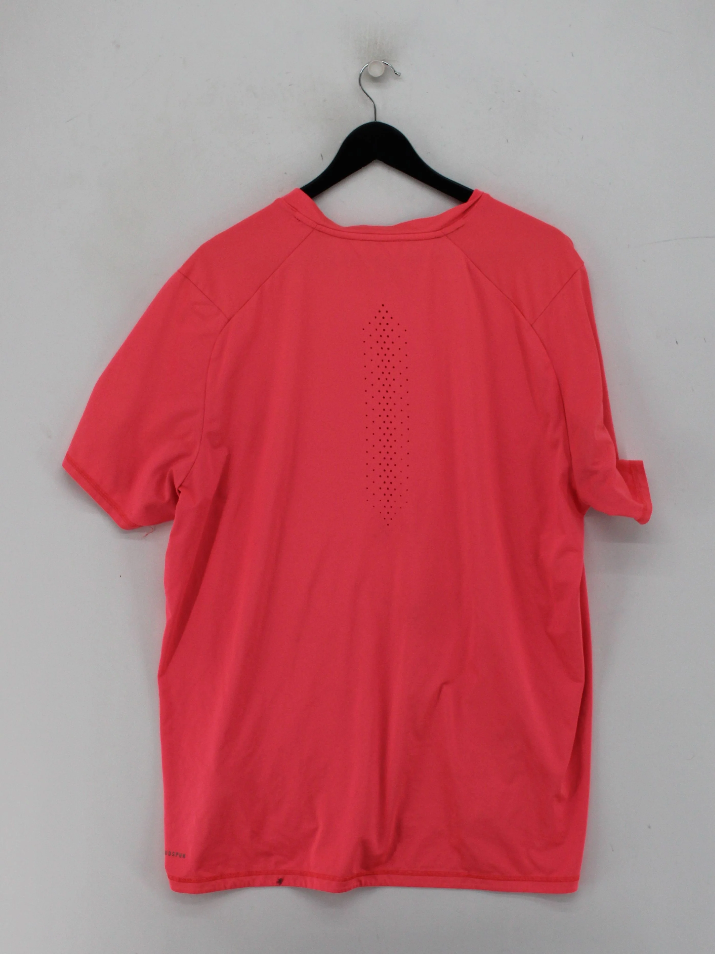 Puma Men's T-Shirt XL Pink Polyester with Elastane Round Neck Basic - Image 2