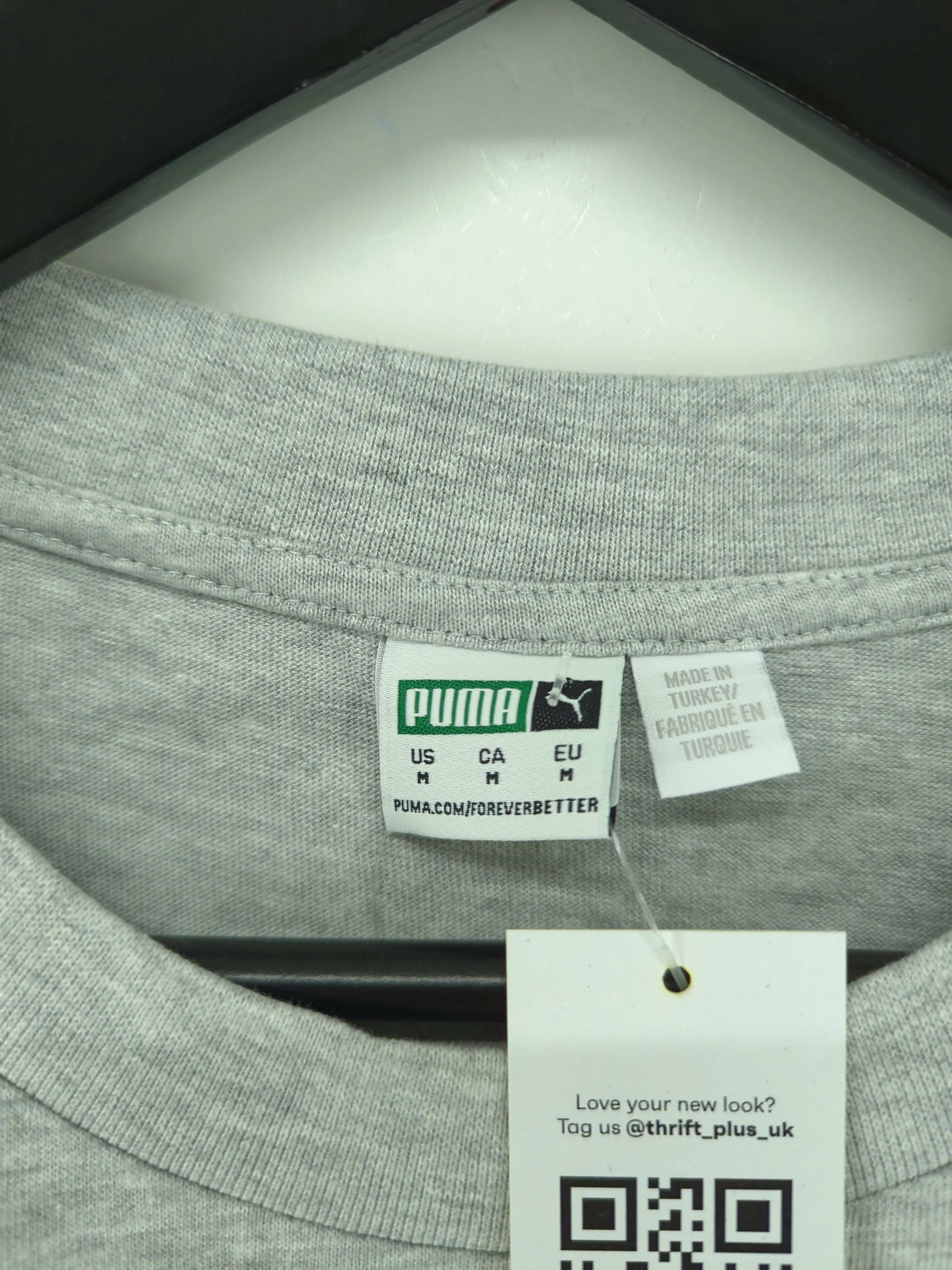 Puma T-Shirt Midi Dress M in Grey RRP £27.5 - Image 5