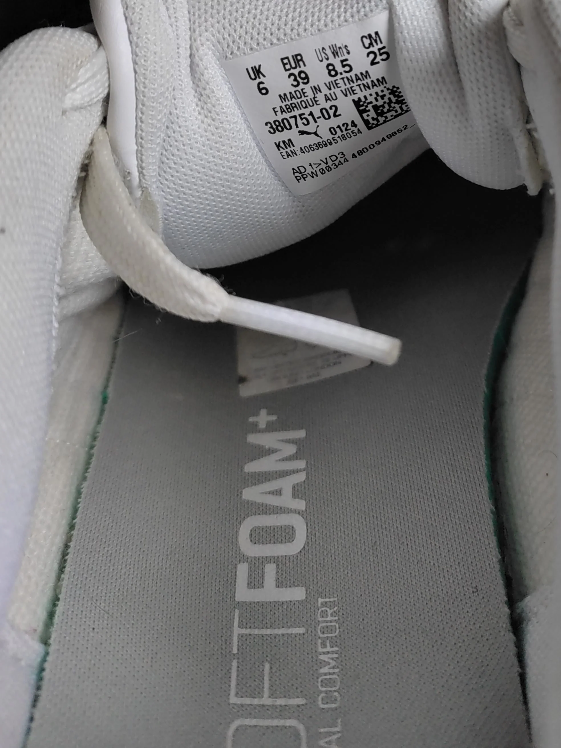 Puma unknown Women's Trainers 380751-02 UK6 EU39 US8.5 in White - Image 10