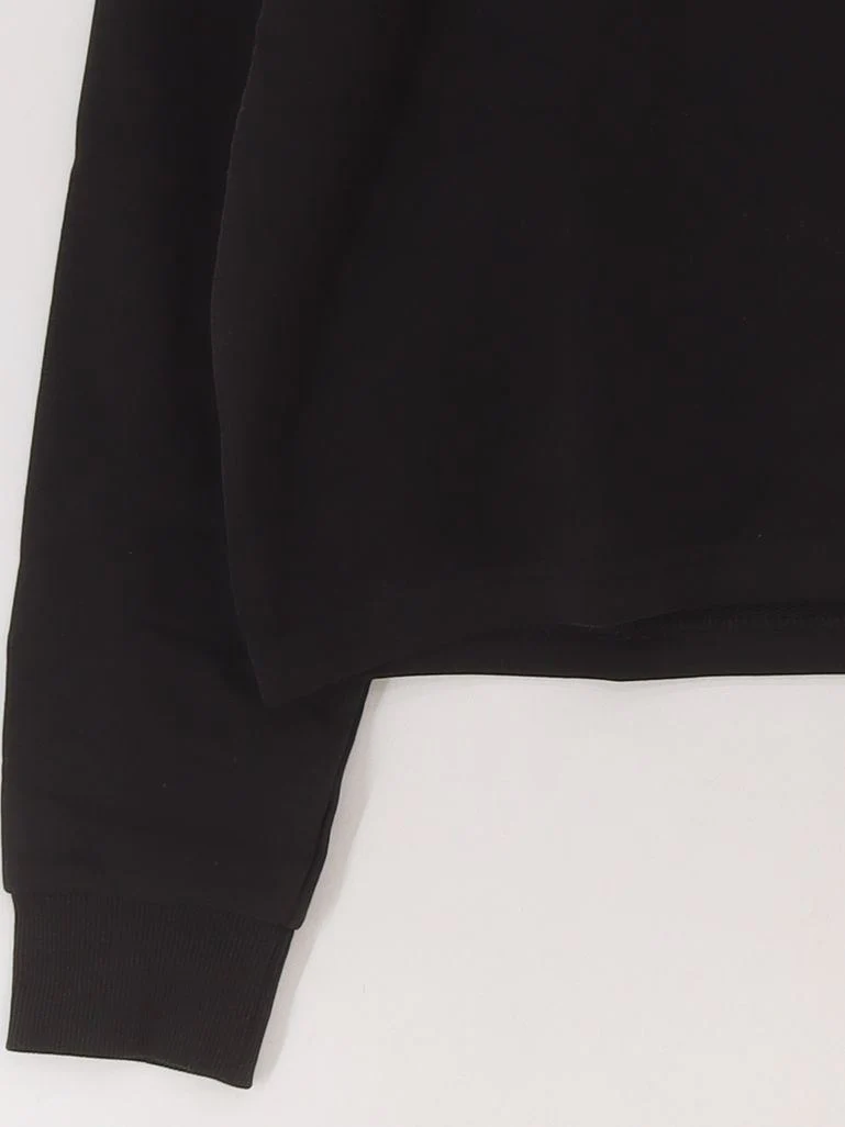 Puma Women's Hoodie M Black Cotton New with tags - Image 4