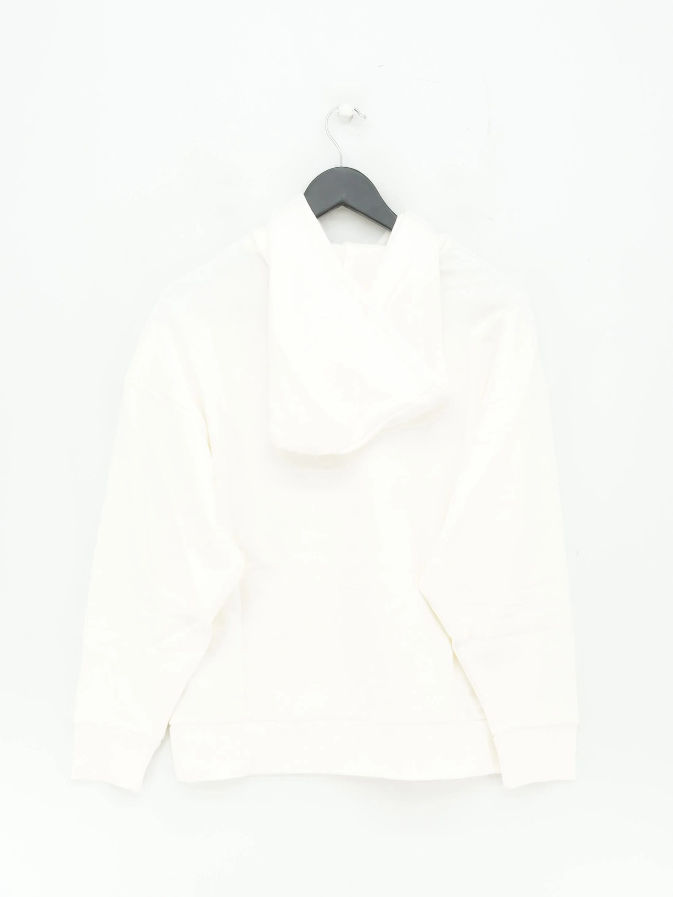 Puma Women's Hoodie M White Graphic Cotton with Elastane Pullover New with tags - Image 2