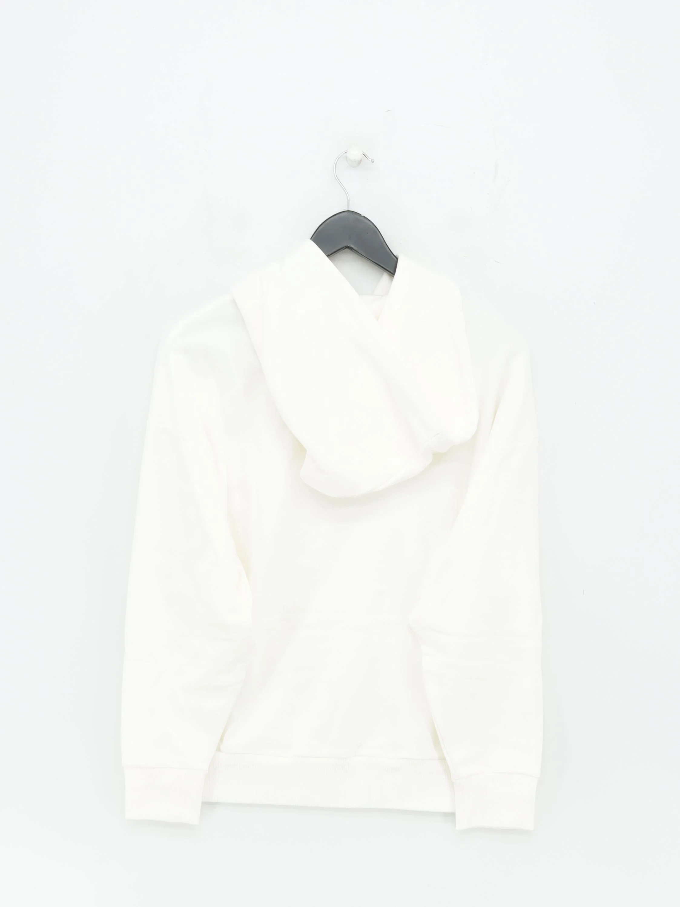 Puma Women's Hoodie M White Graphic Cotton with Elastane Pullover New with tags - Image 2