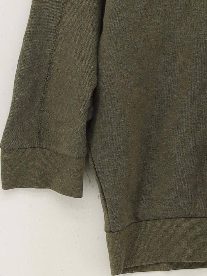 Puma Women's Hoodie S Green Cotton with Polyester Pullover - Image 4