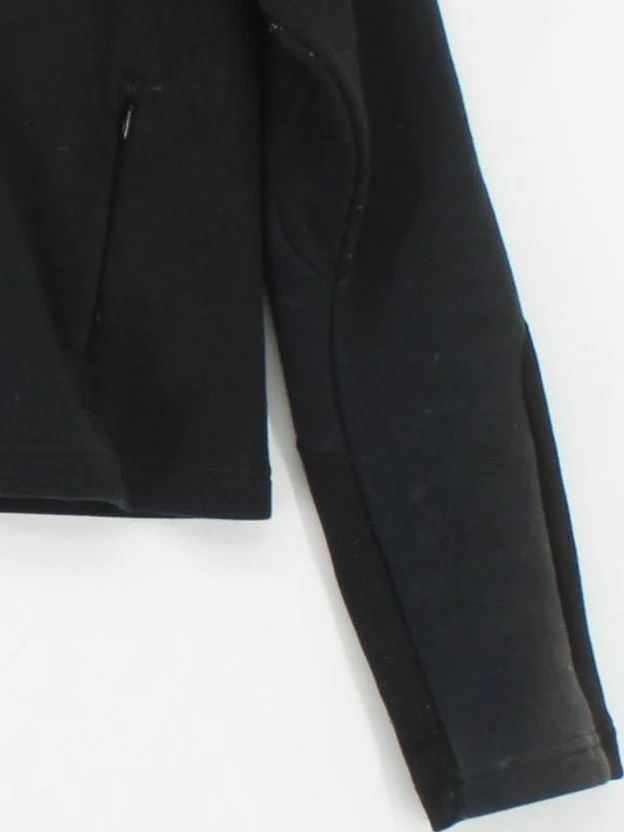 Puma Women's Hoodie XS Black Cotton with Polyester Pullover - Image 4