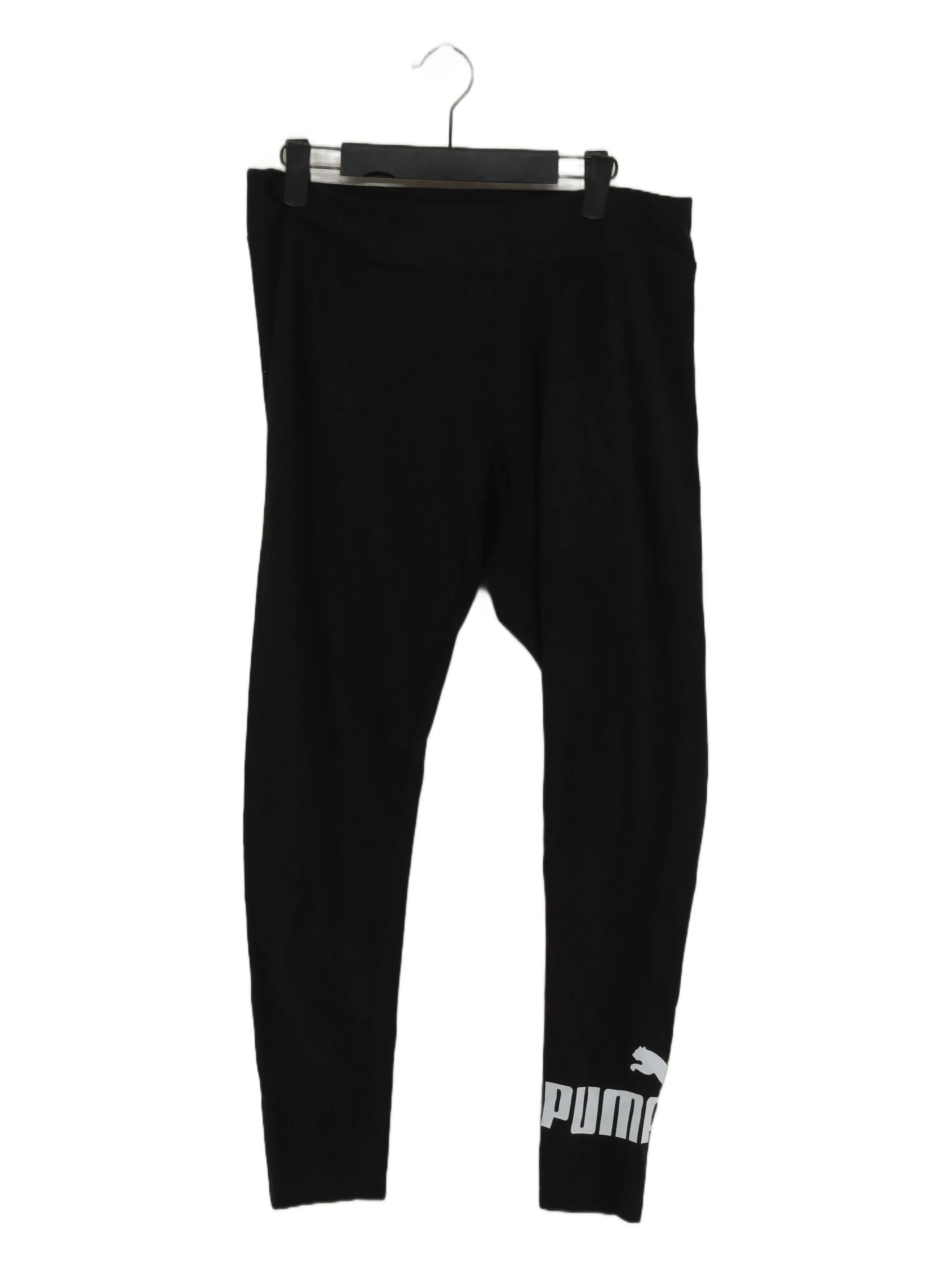 Puma Women's Leggings L Black Cotton with Elastane Full length