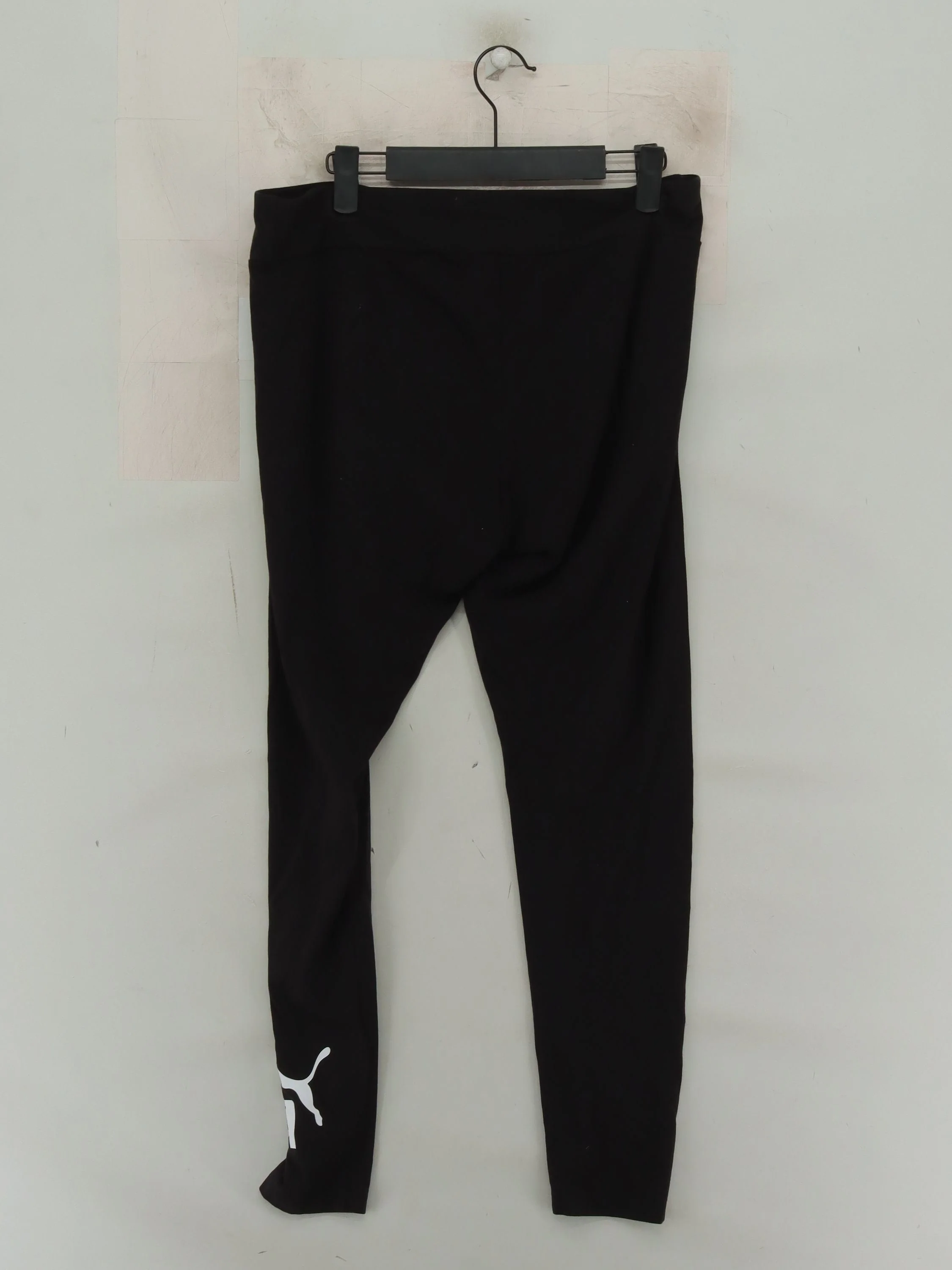 Puma Women's Leggings L Black Cotton with Elastane Full length - Image 2