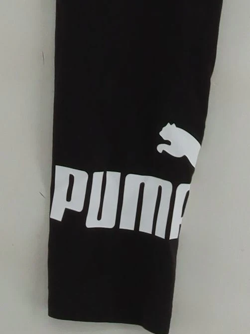 Puma Women's Leggings L Black Cotton with Elastane Full length - Image 4