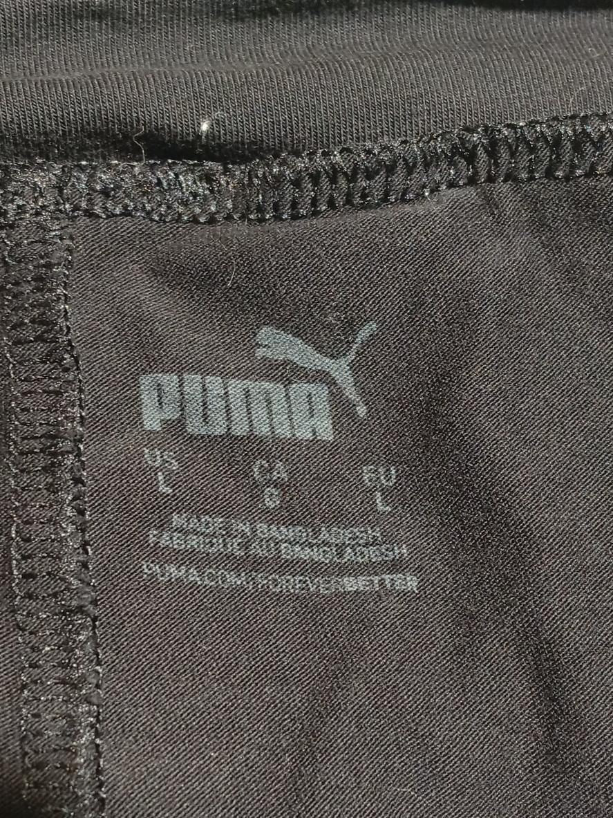 Puma Women's Leggings L Black Cotton with Elastane Full length - Image 5
