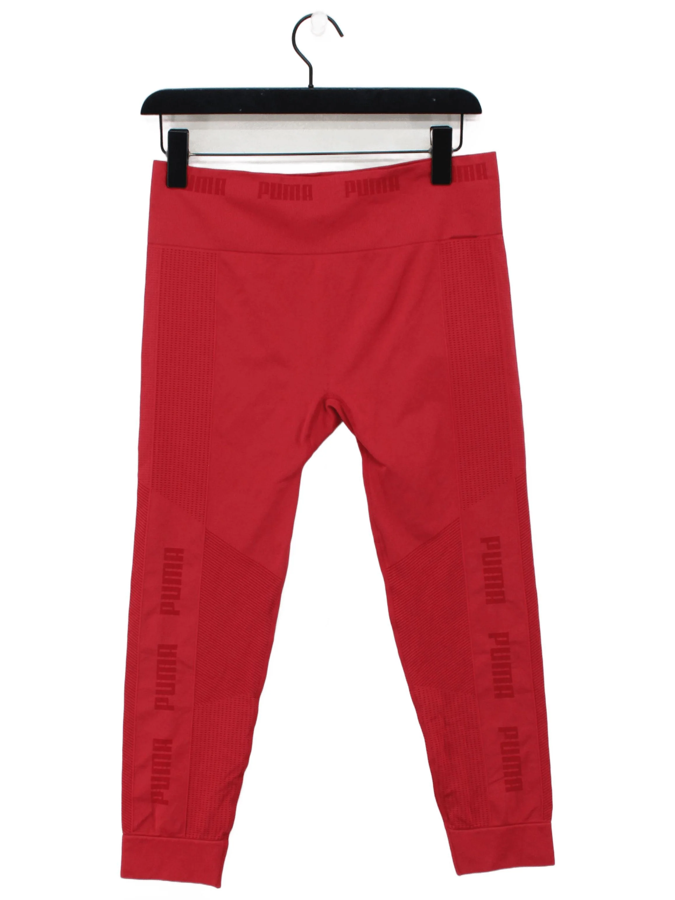 Puma Women's Leggings XL Red Polyamide with Elastane Capri New with tags
