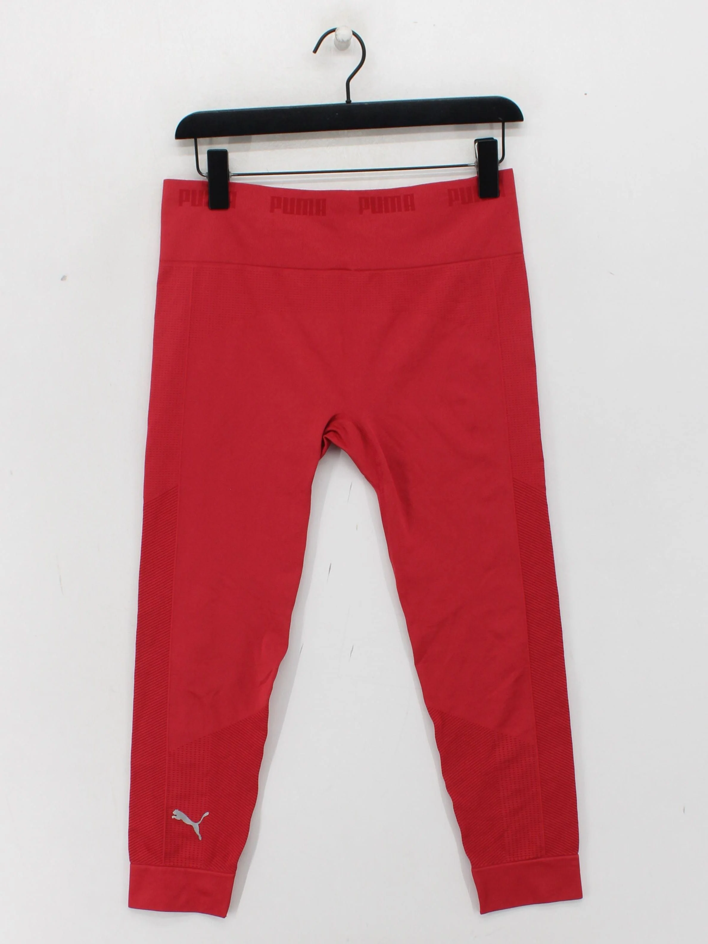 Puma Women's Leggings XL Red Polyamide with Elastane Capri New with tags - Image 2
