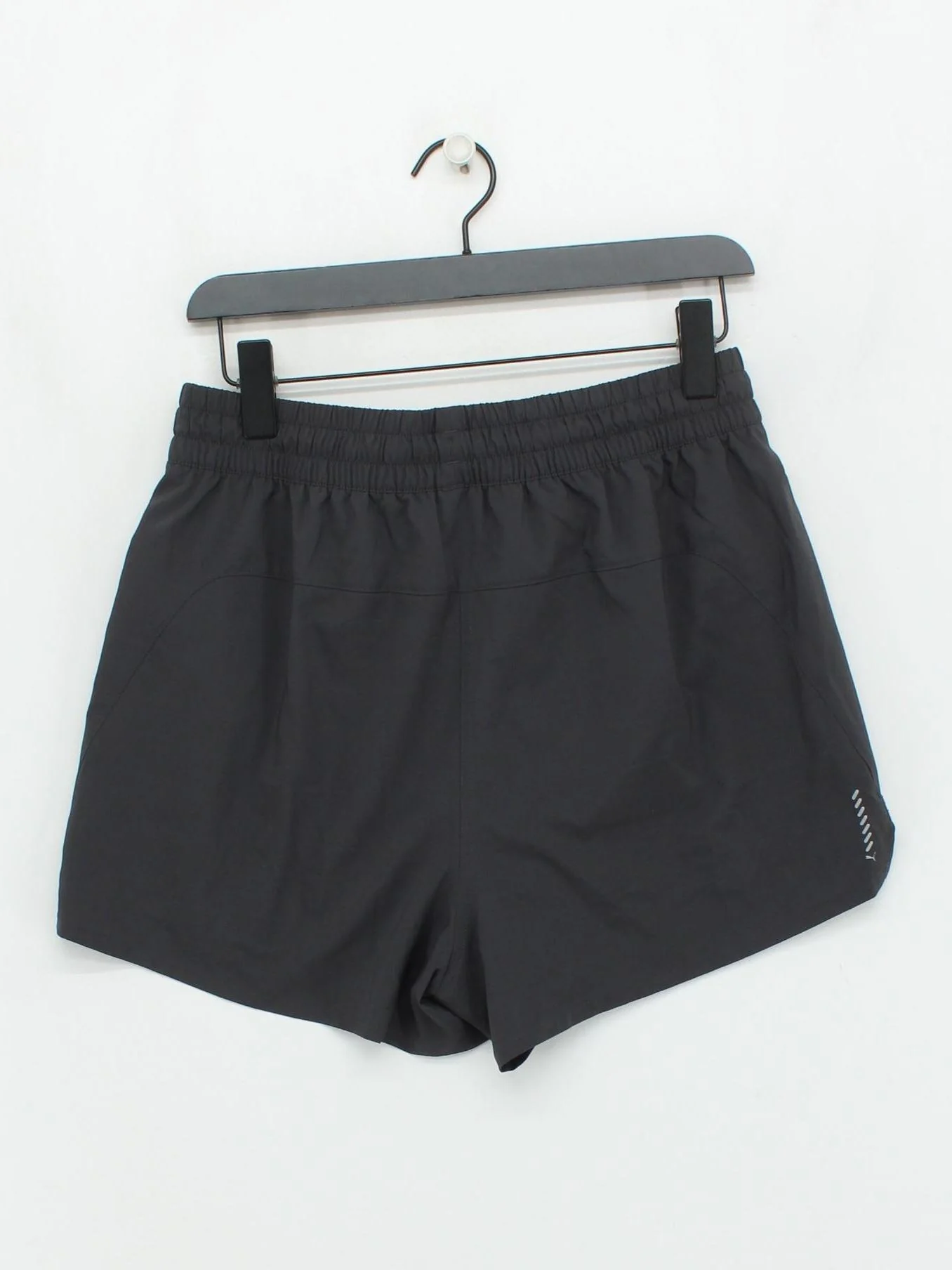 Puma Women's Shorts M Grey 100% Polyester Sweat - Image 2