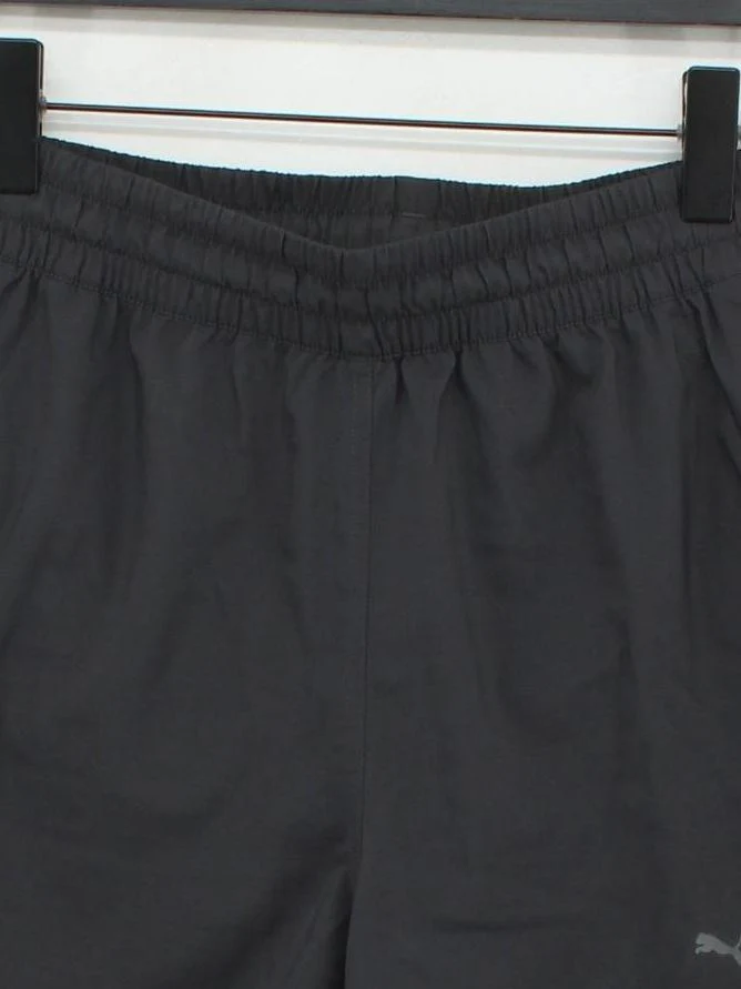 Puma Women's Shorts M Grey 100% Polyester Sweat - Image 3