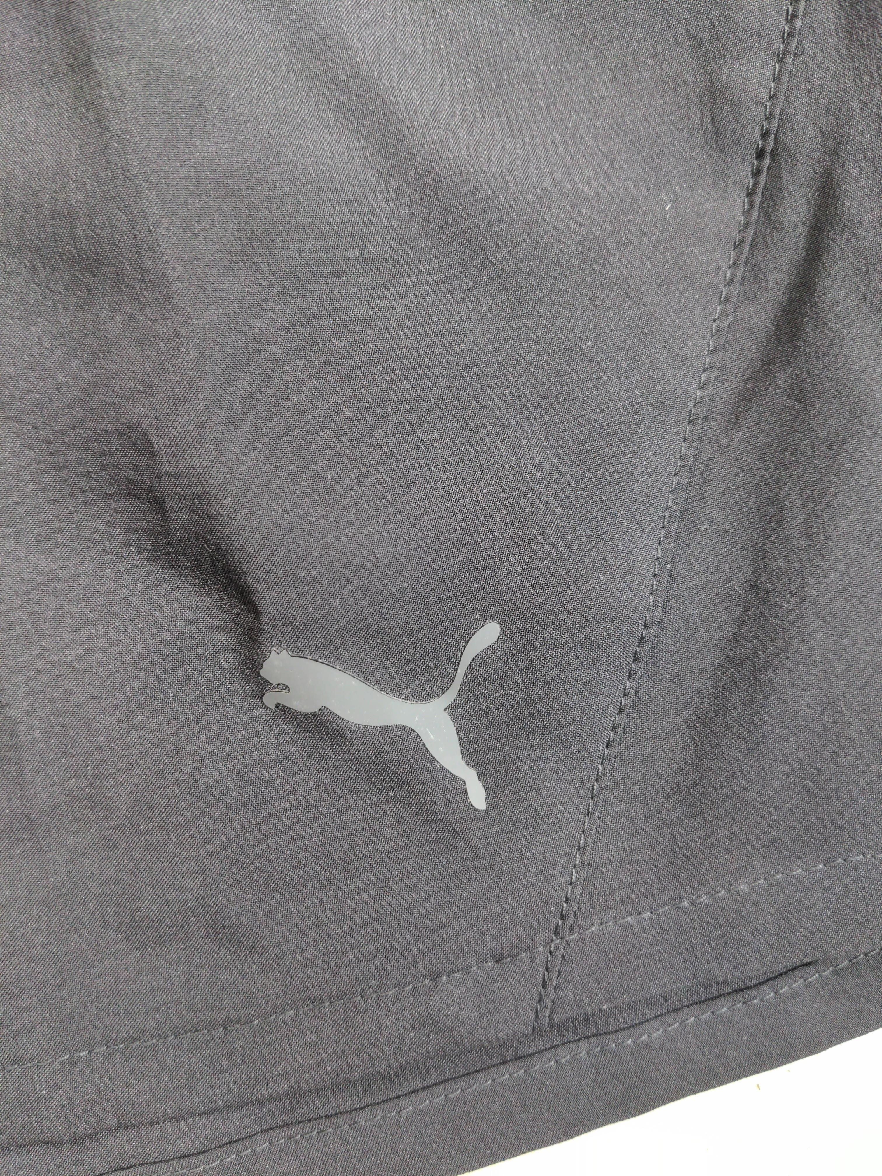 Puma Women's Shorts M Grey 100% Polyester Sweat - Image 5