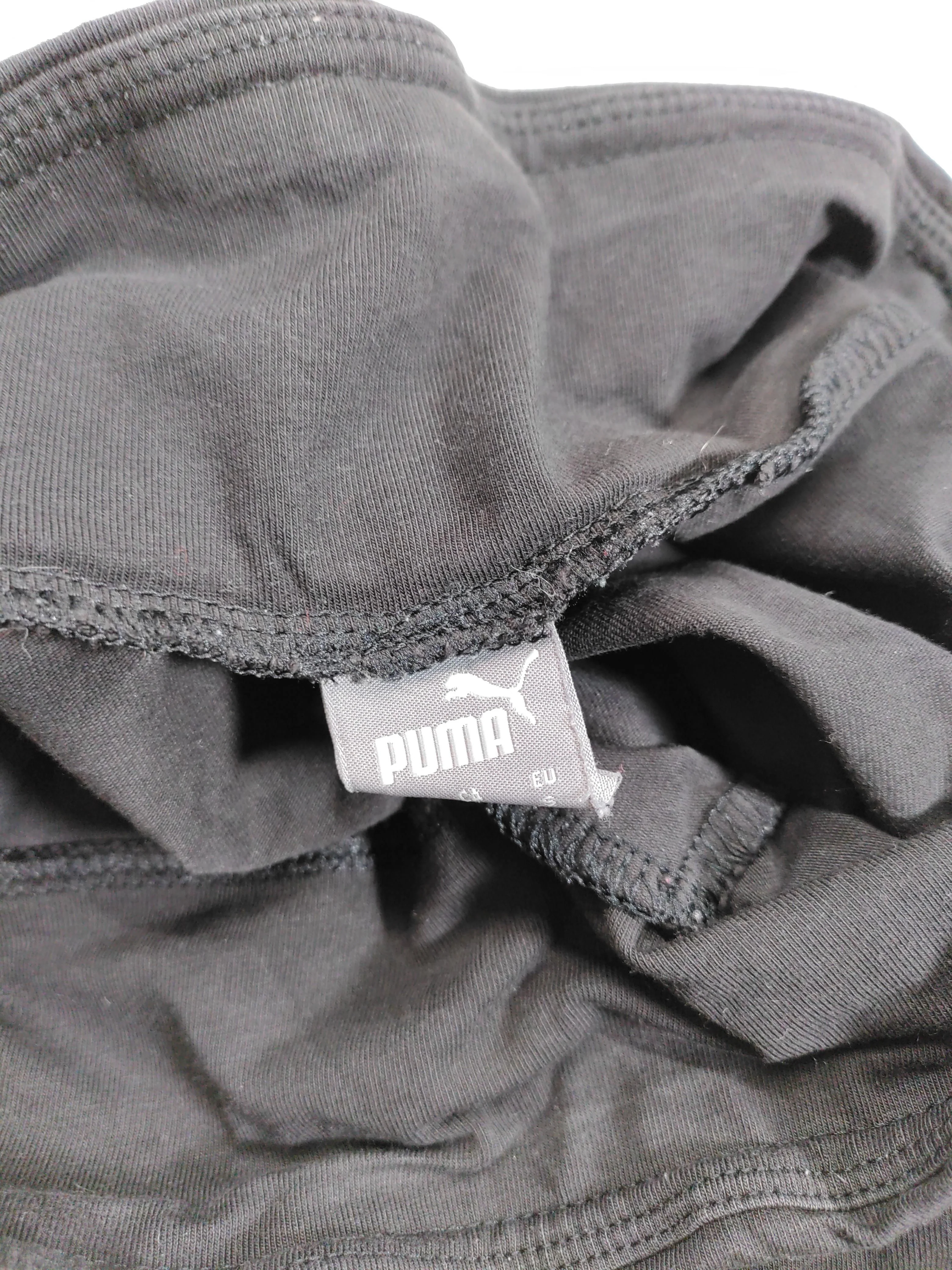 Puma Women's Shorts S Black Graphic 100% Cotton Sweat - Image 5