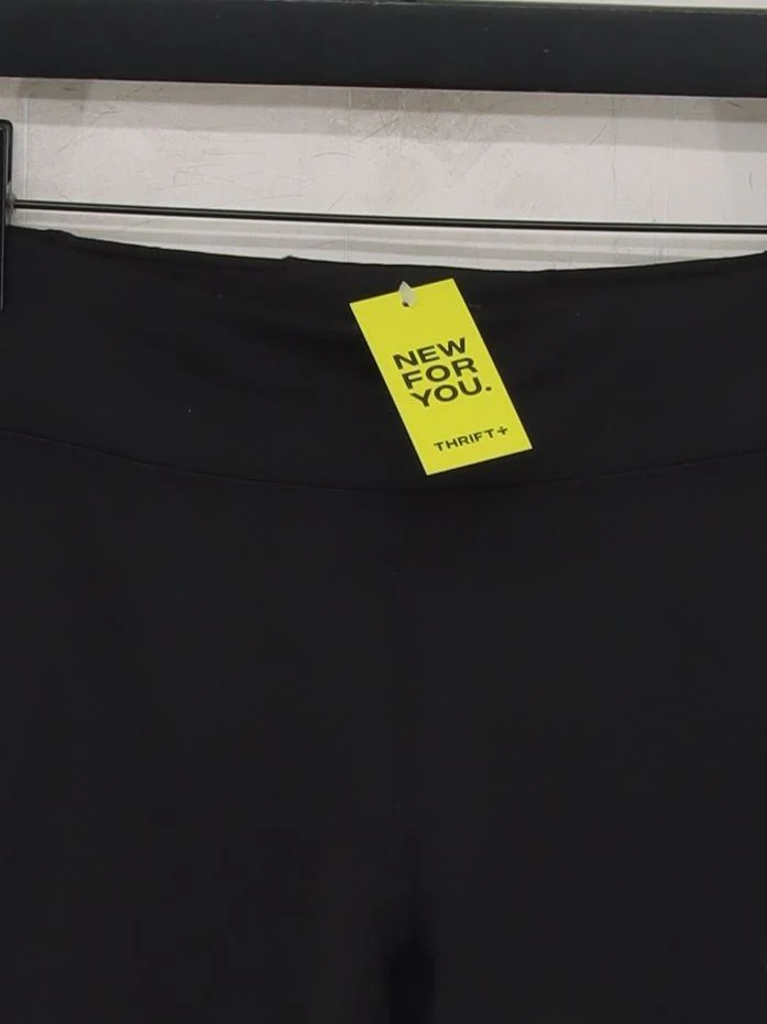 Puma Women's Sports Bottoms UK 18 Black Polyester with Elastane Sweatpants - Image 3