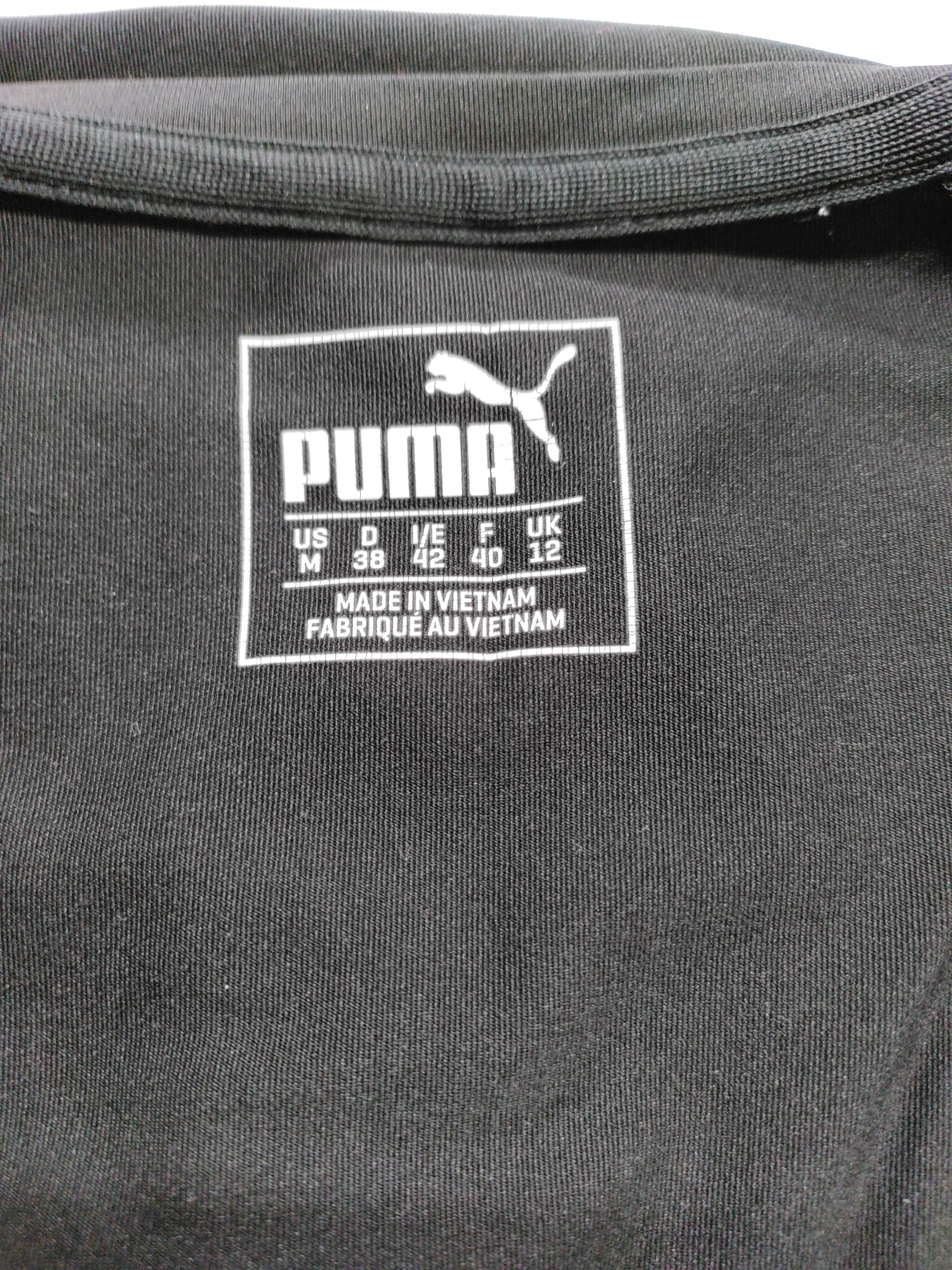 Puma Women's T-Shirt M Black 100% Other Basic - Image 6
