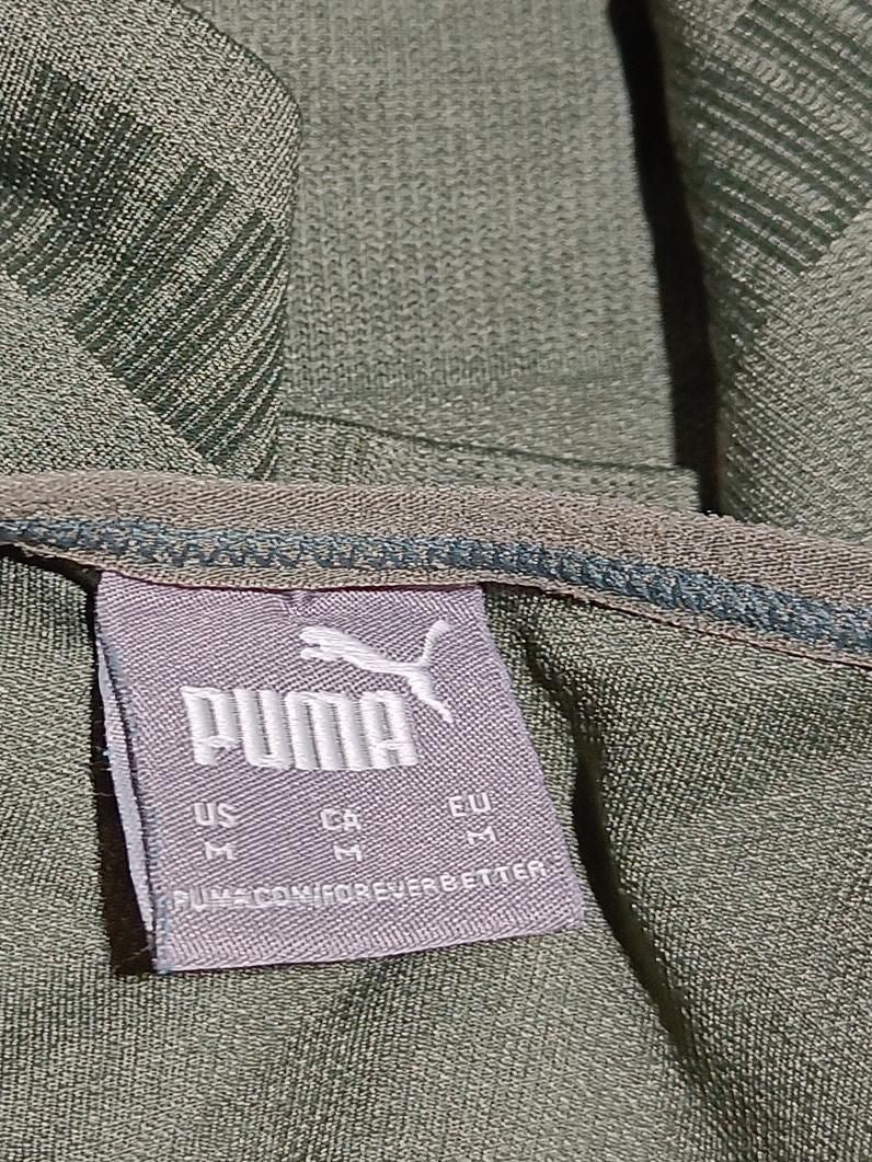 Puma Women's T-Shirt M Green Nylon with Elastane Sleeveless Basic - Image 5