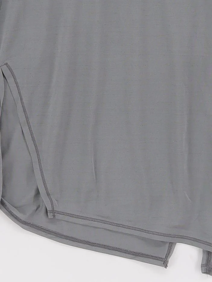Puma Women's T-Shirt M Grey Polyester with Elastane, Nylon Basic New with tags - Image 4