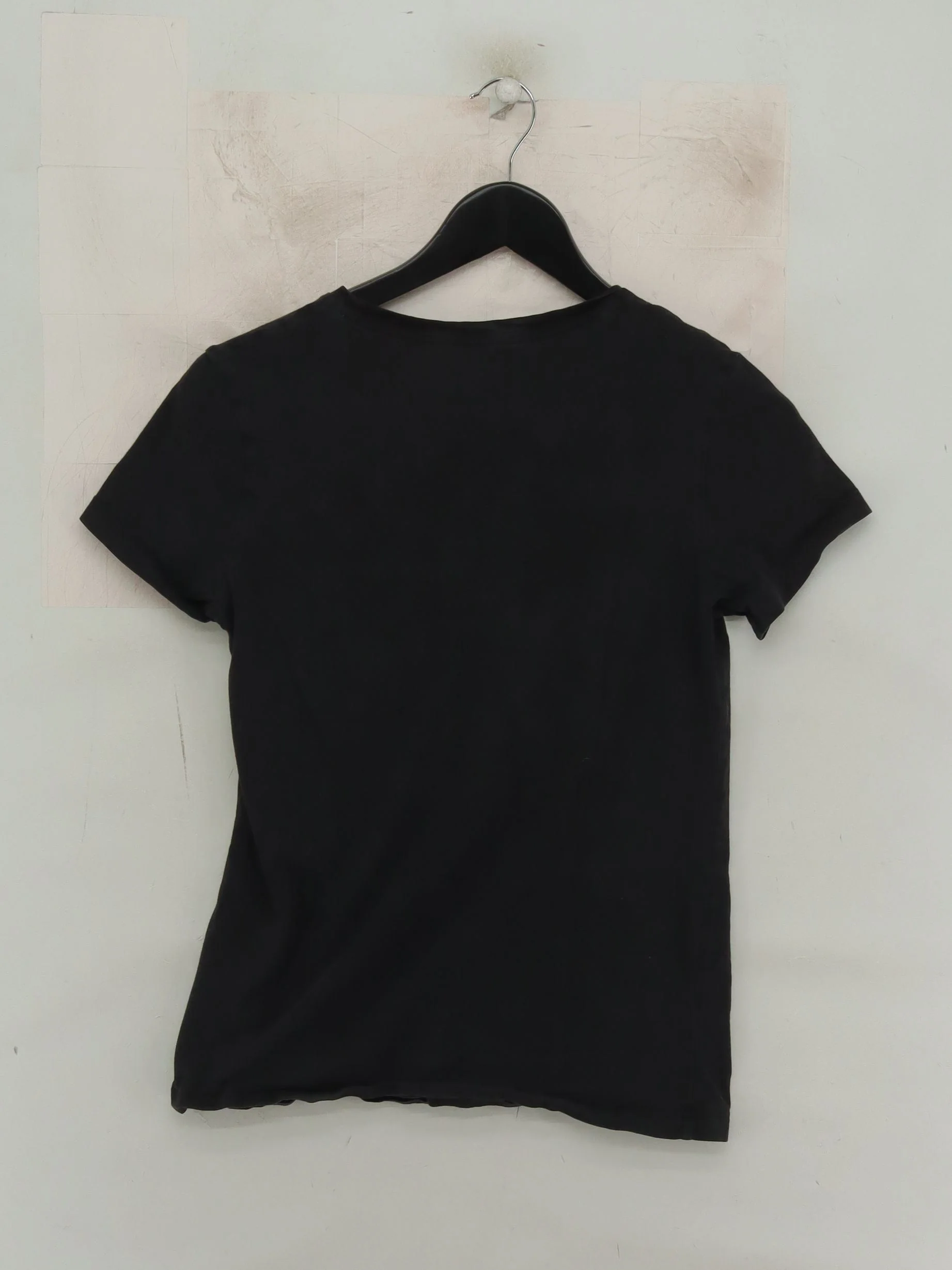 Puma Women's T-Shirt S Black 100% Cotton Short Sleeve Round Neck Basic - Image 2