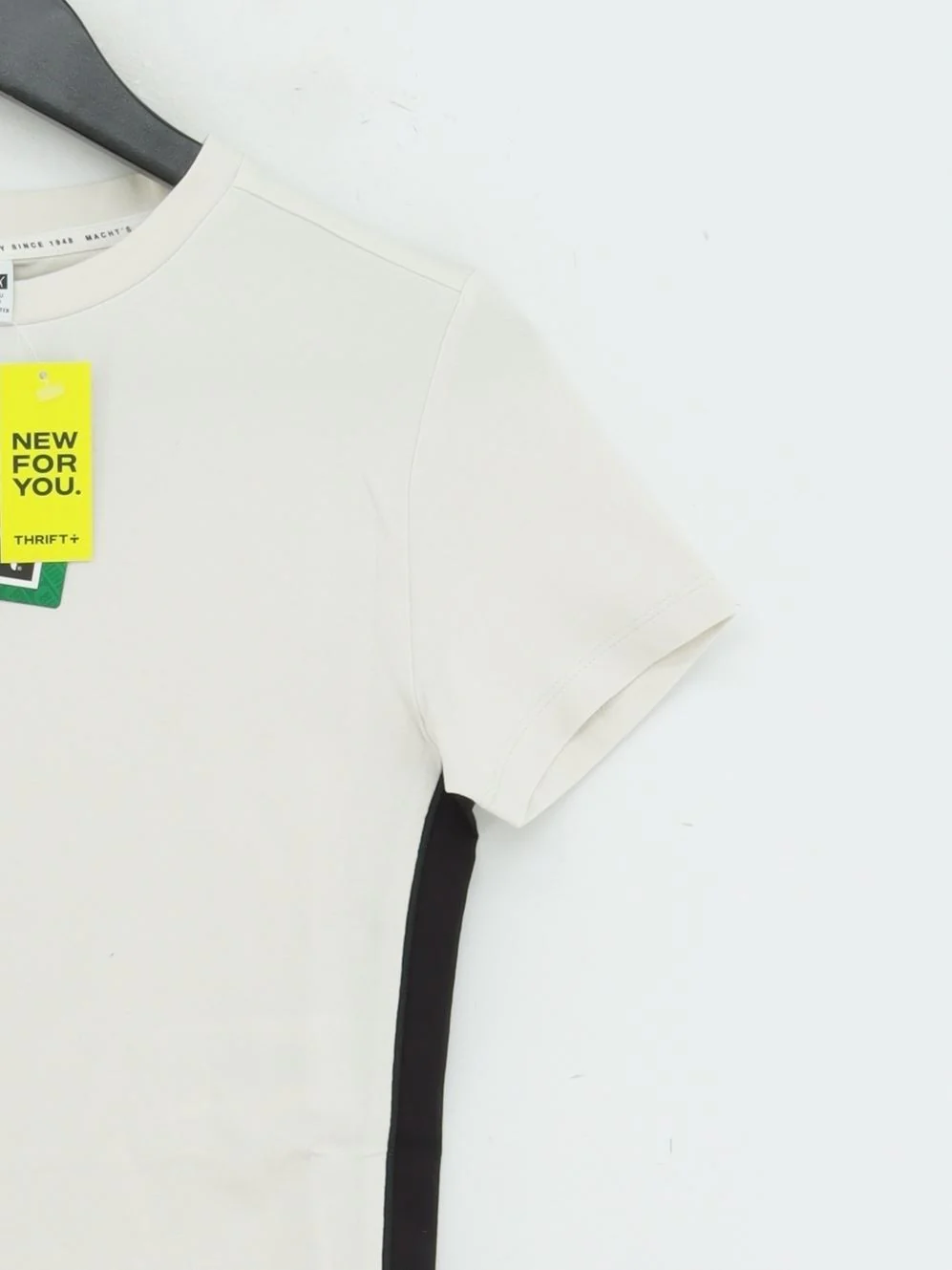 Puma Women's Top S White Cotton with Elastane Cropped New with tags - Image 4