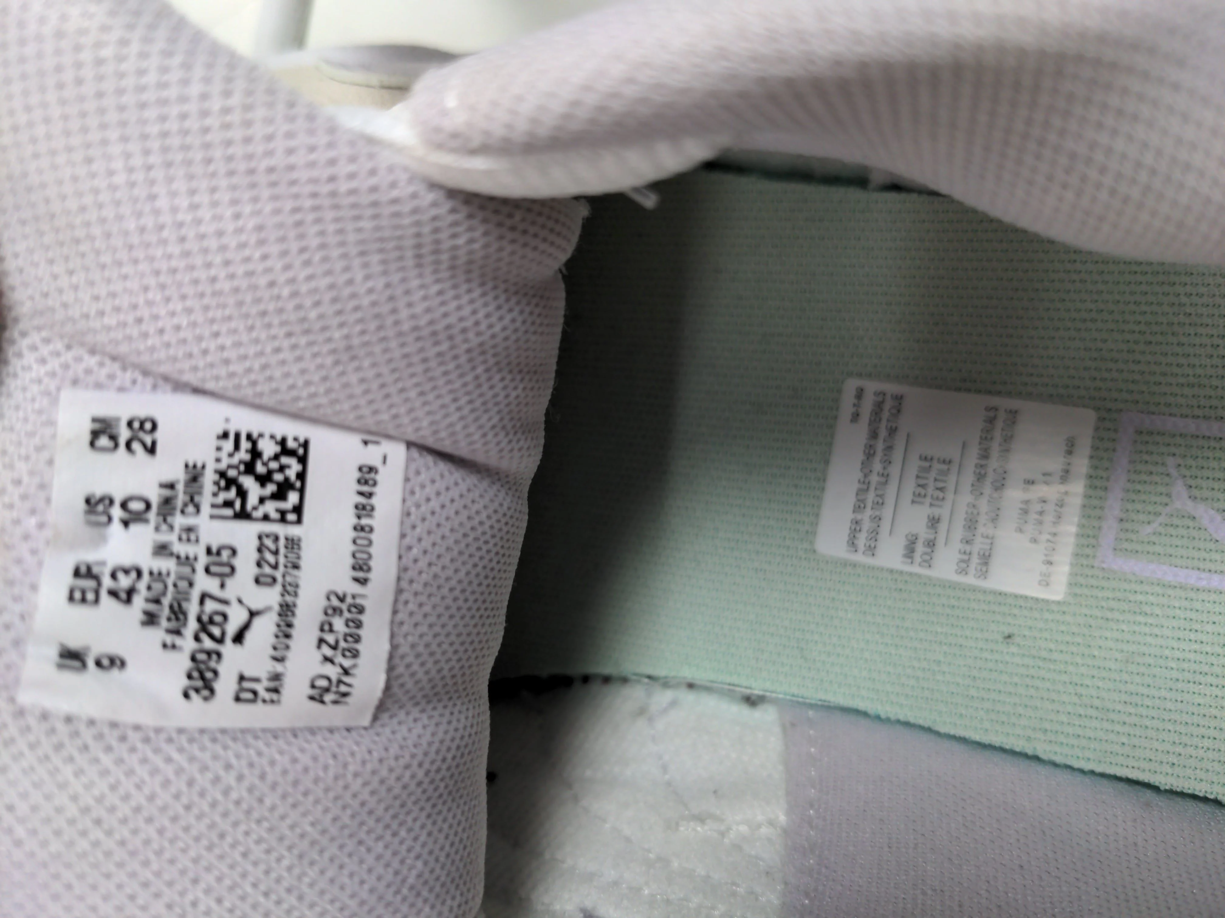 Puma Women's Trainers UK9 EU43 US10 in White - Image 9