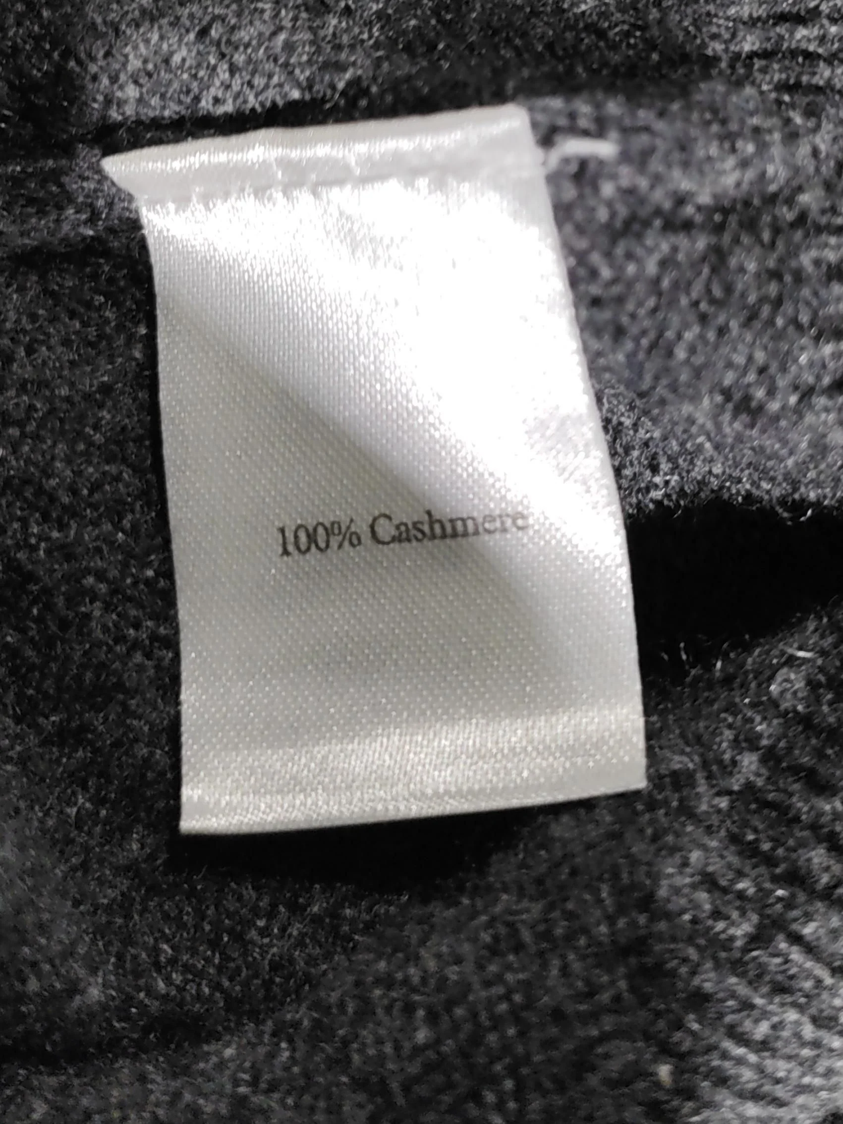 Pure Collection Men's Jumper M Grey 100% Cashmere V-Neck Pullover - Image 7
