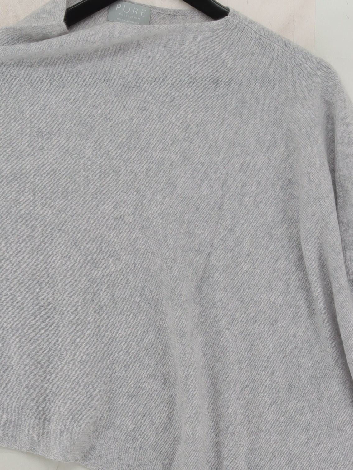 Pure Collection Women's Coat Grey 100% Cashmere Overcoat - Image 3