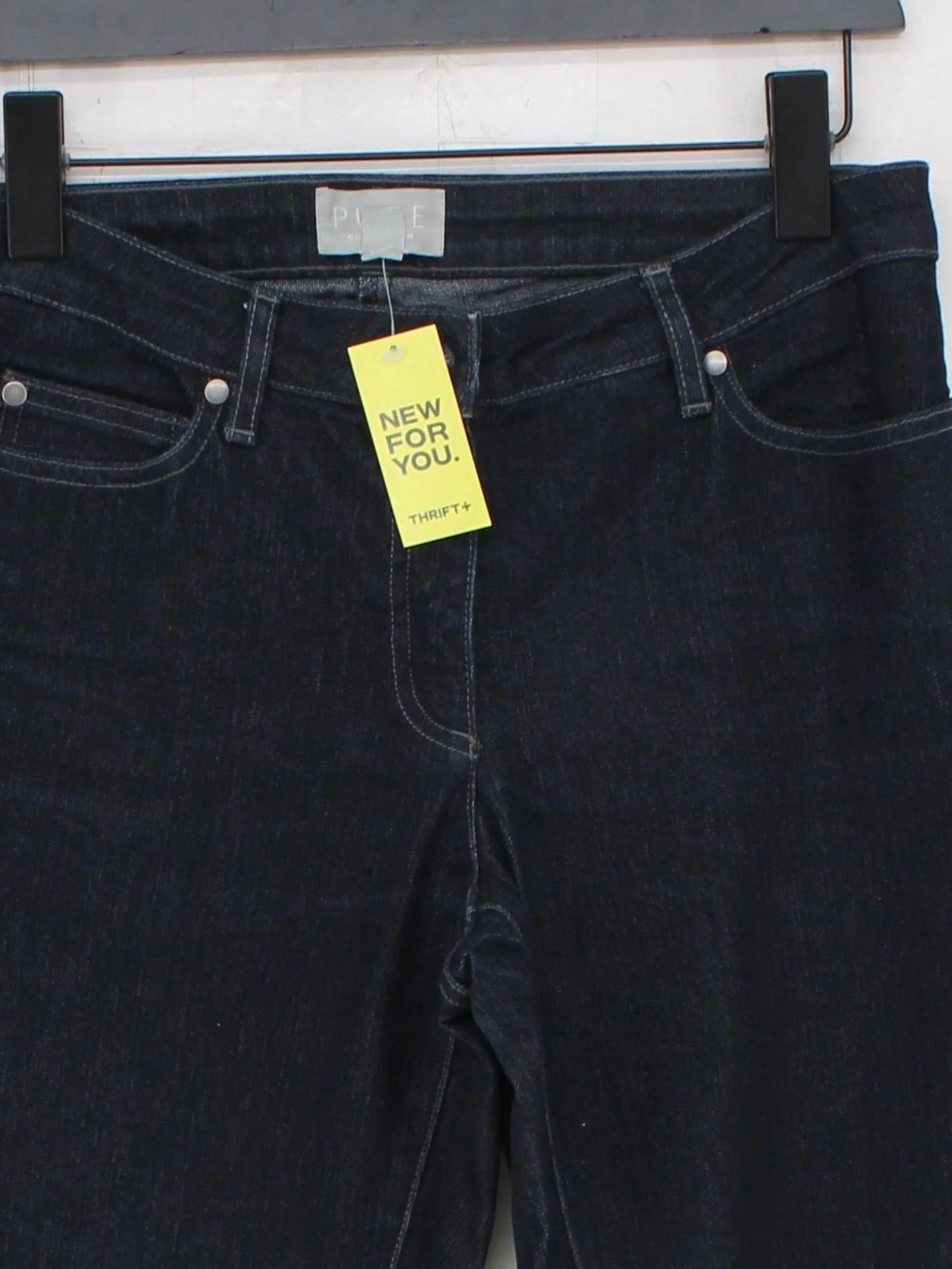 Pure Collection Women's Jeans UK 10 Blue Cotton - Image 3