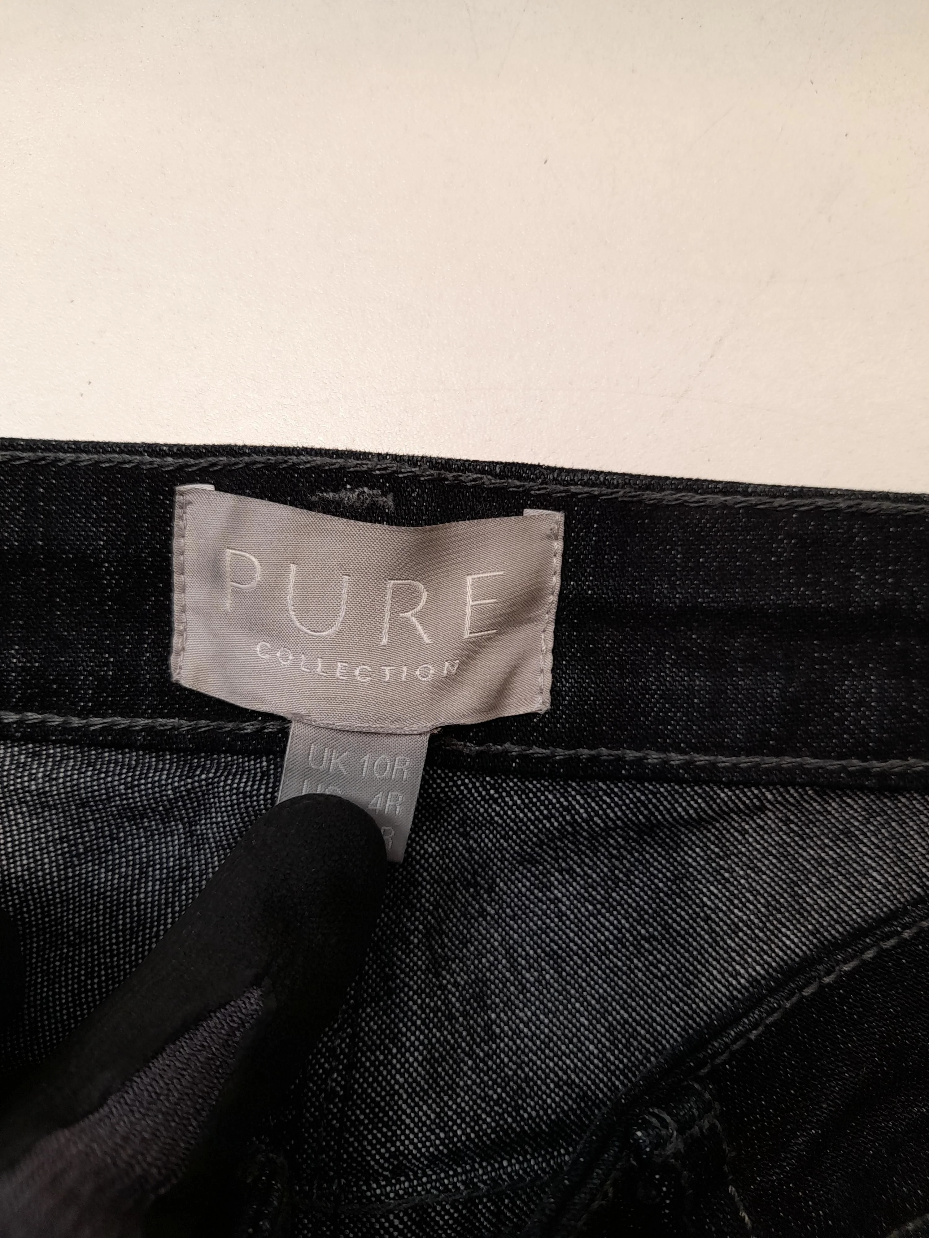 Pure Collection Women's Jeans UK 10 Blue Cotton - Image 5