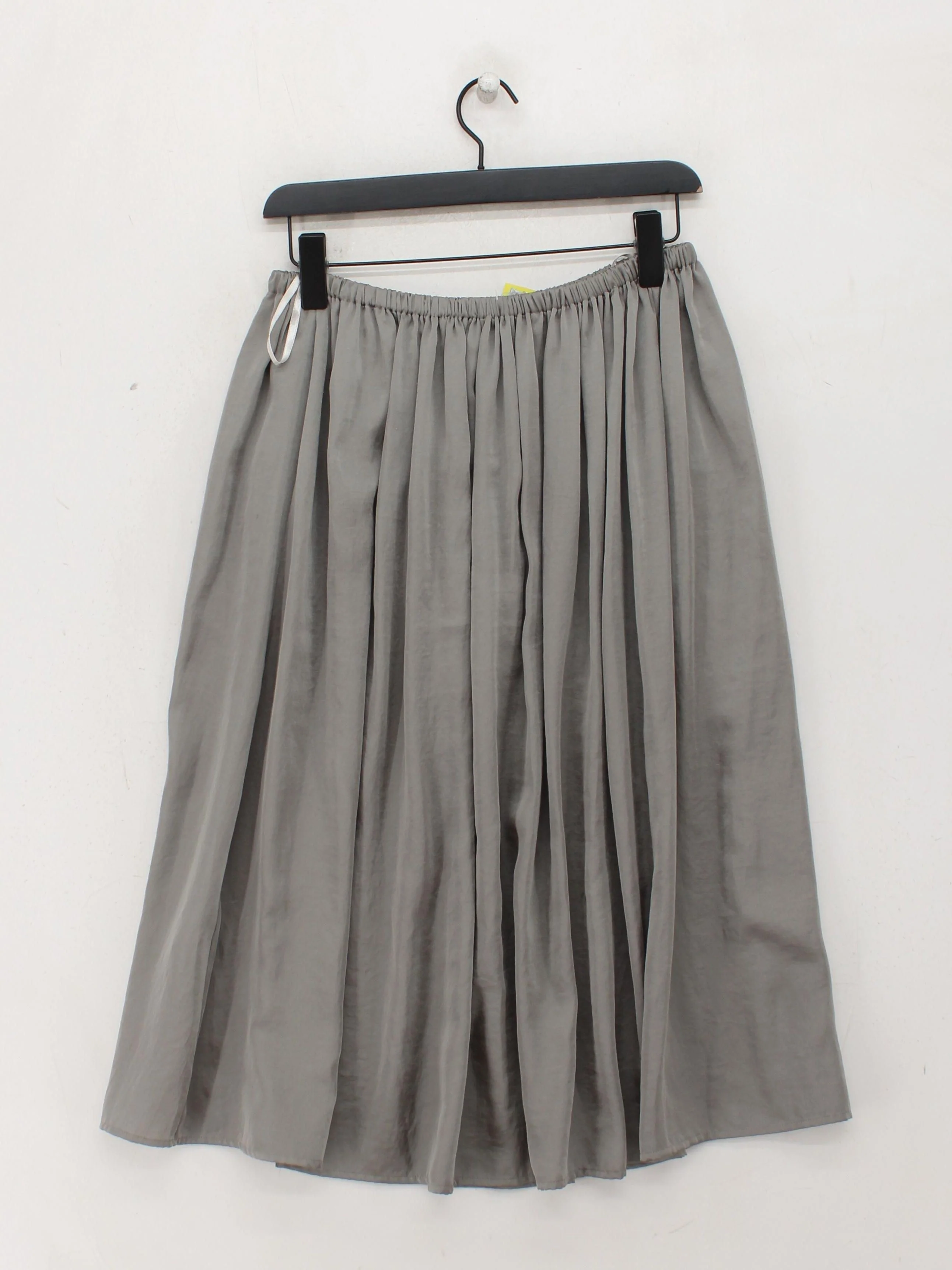 Pure Collection Women's Midi Skirt UK 10 Grey 100% Polyester Midi A-Line - Image 2
