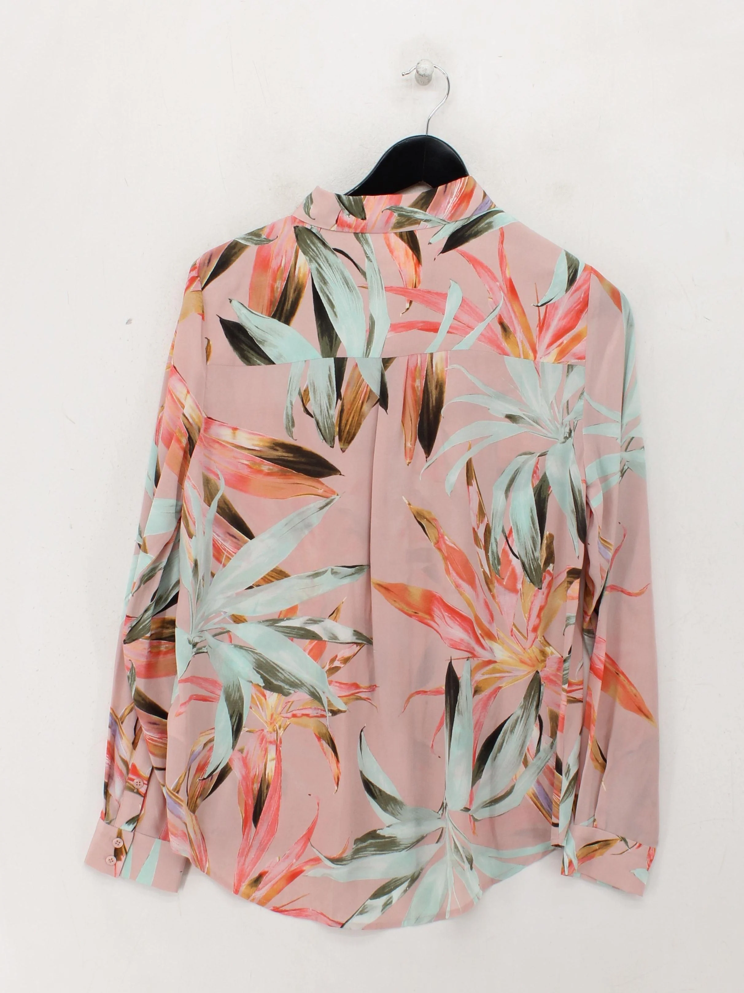 Pure Collection Women's Shirt UK 10 Pink 100% Silk Basic - Image 2