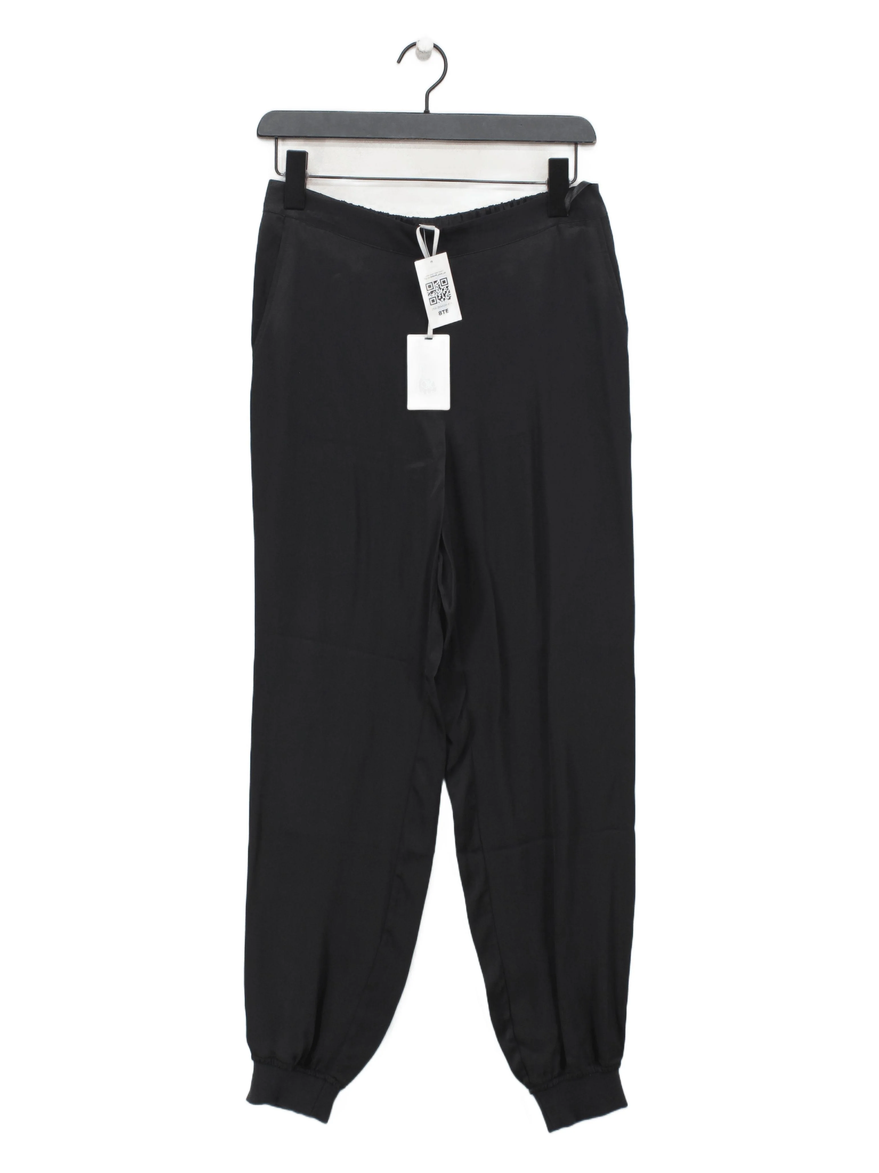 Pure Collection Women's Sports Bottoms UK 10 Black Viscose