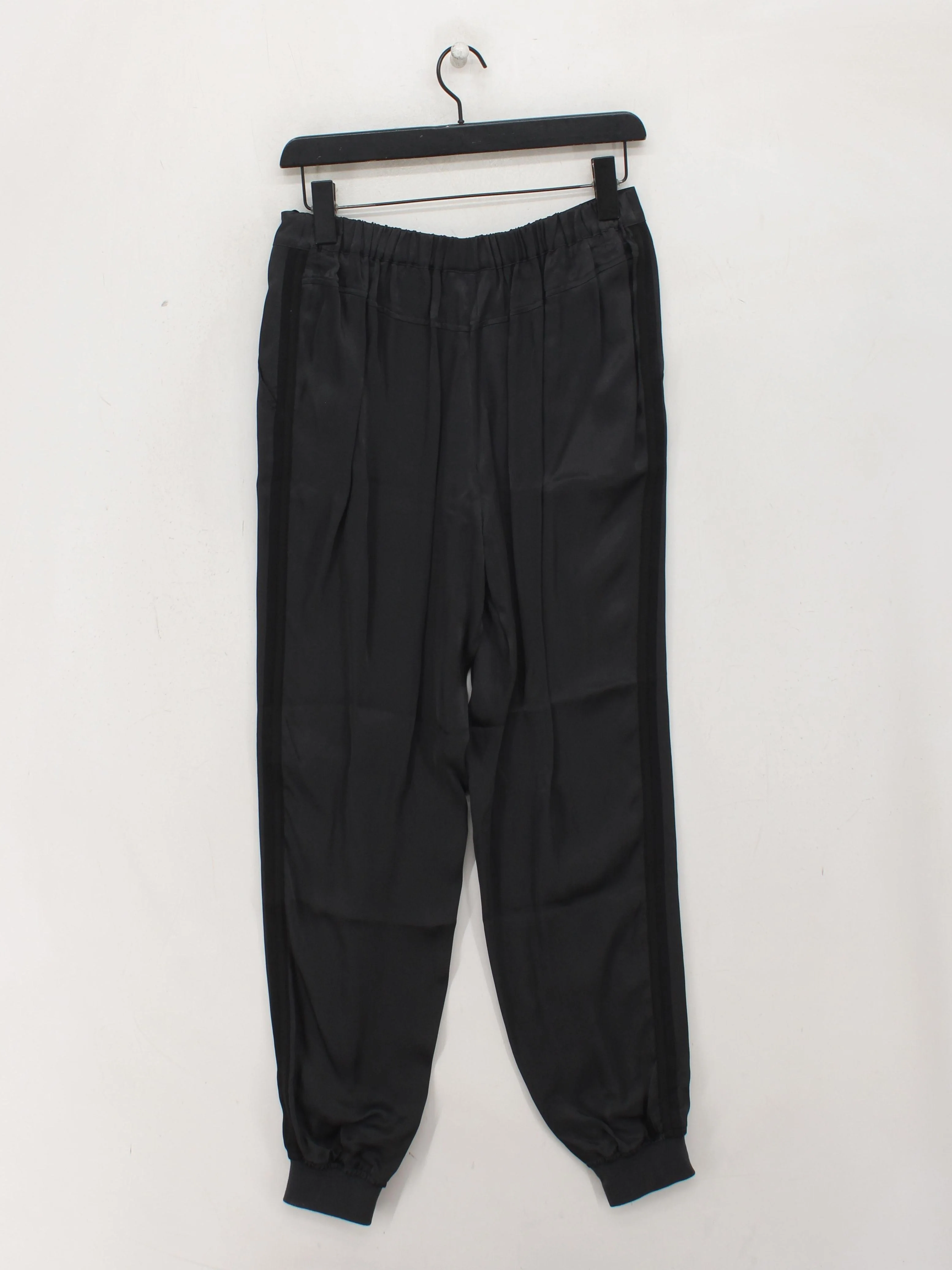 Pure Collection Women's Sports Bottoms UK 10 Black Viscose - Image 2