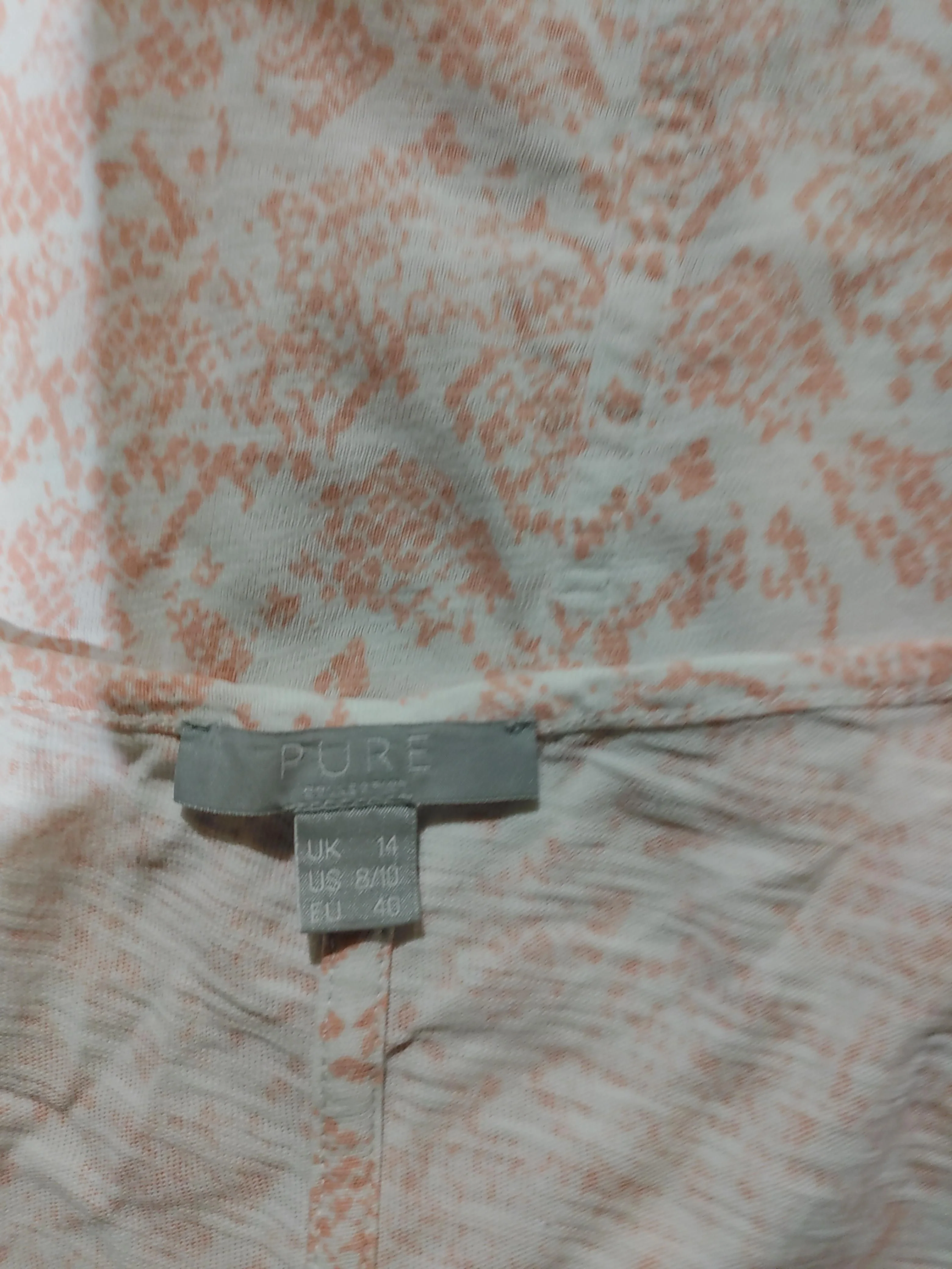 Pure Collection Women's Top M Multi 100% Cotton Basic - Image 5