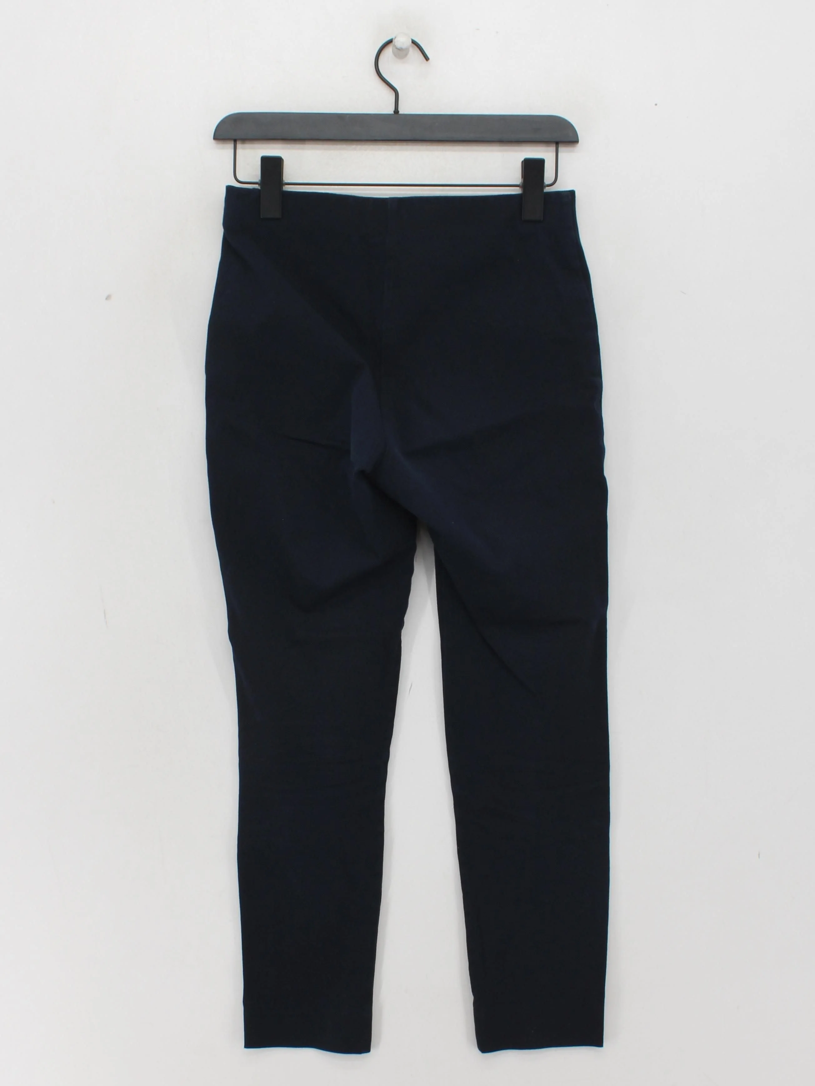 Pure Collection Women's Trousers UK 10 Blue 100% Other Tapered Cropped - Image 2