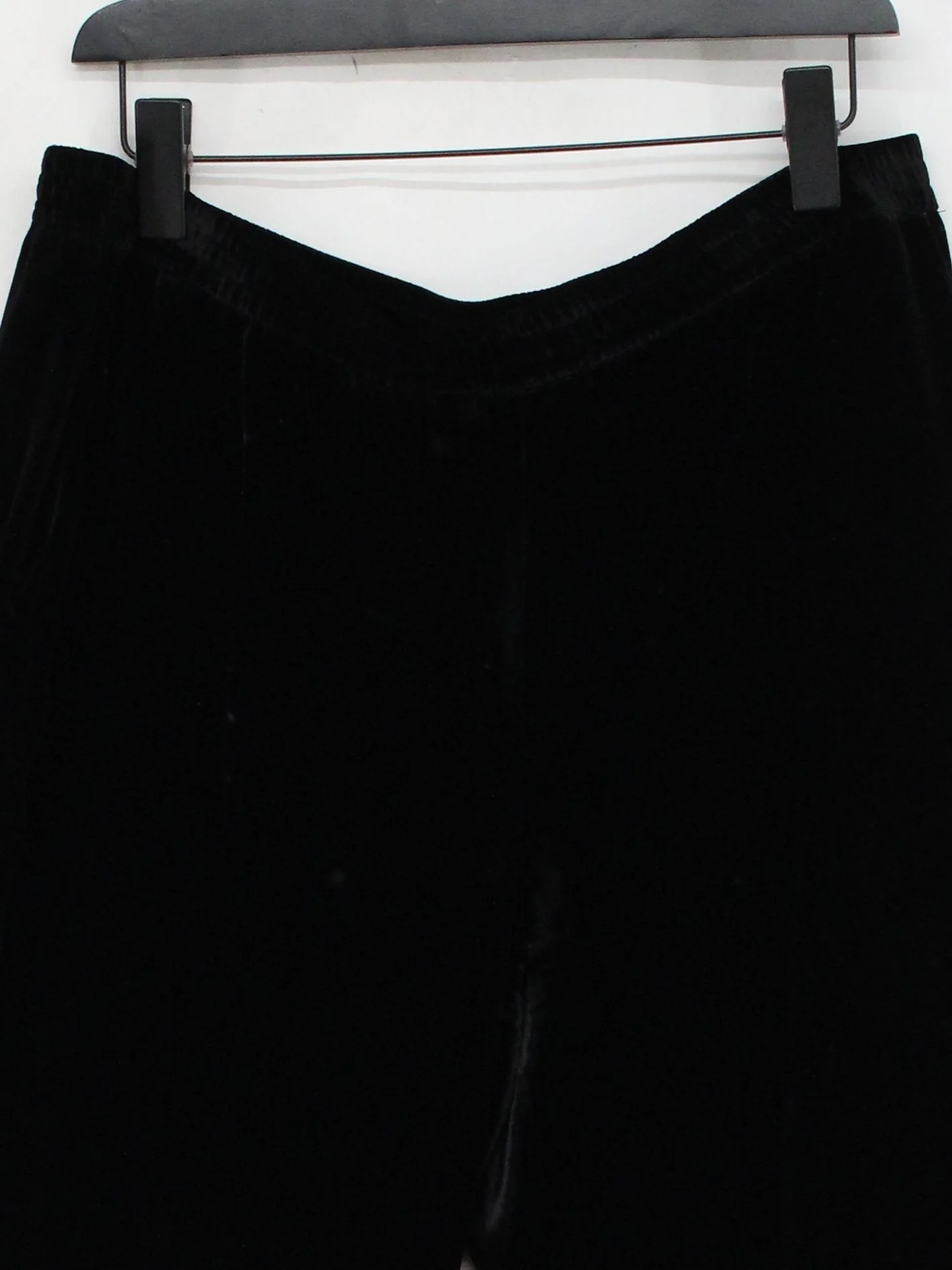 Pure Collection Women's Trousers UK 16 Black Viscose with Polyamide Cropped - Image 3