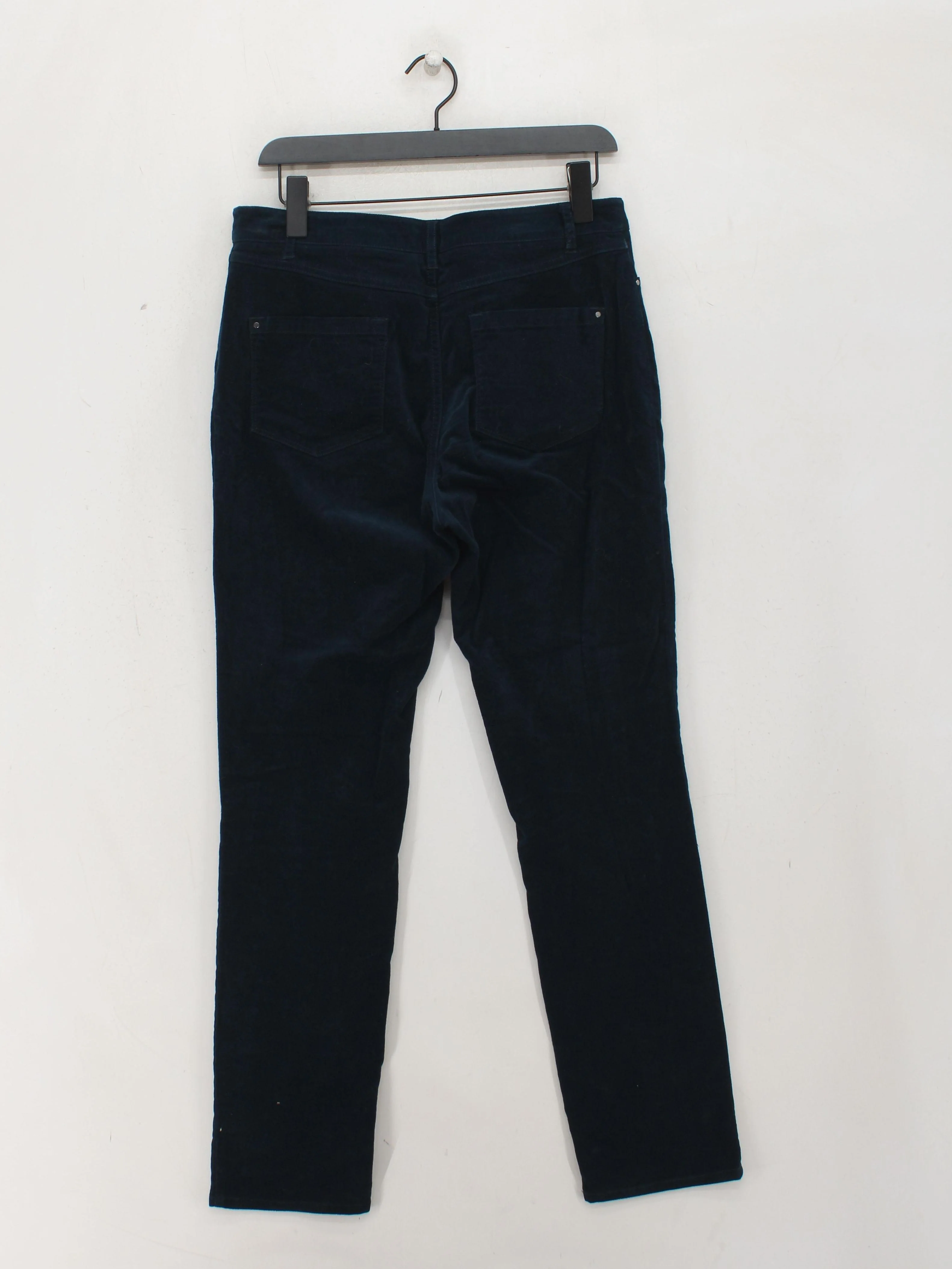 Pure Collection Women's Trousers W 35 in Blue 100% Other Straight Chino - Image 2