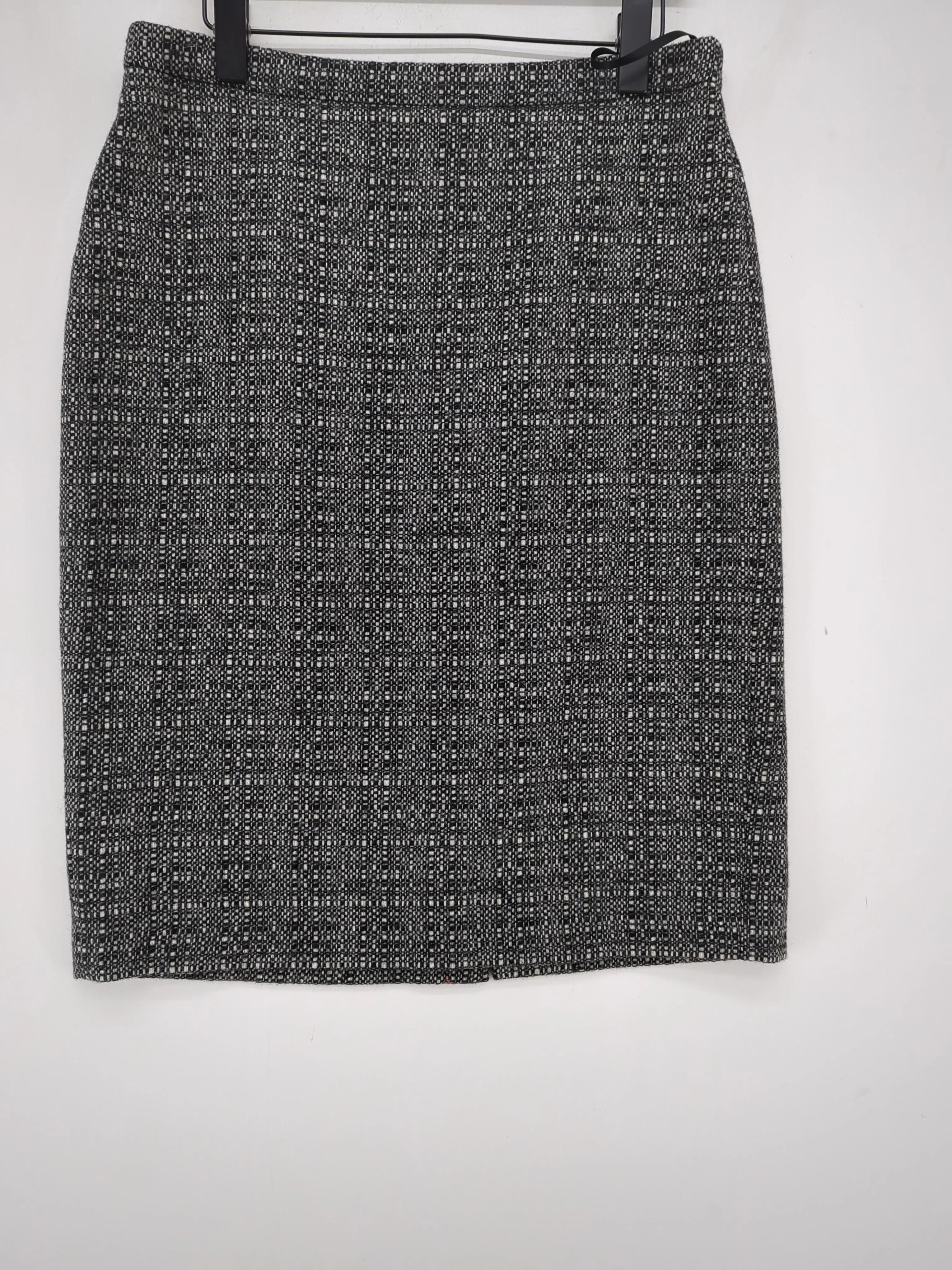 Pure Collection Women's Two Piece Suit UK 12 Grey Wool with Viscose Skirt Suit - Image 5