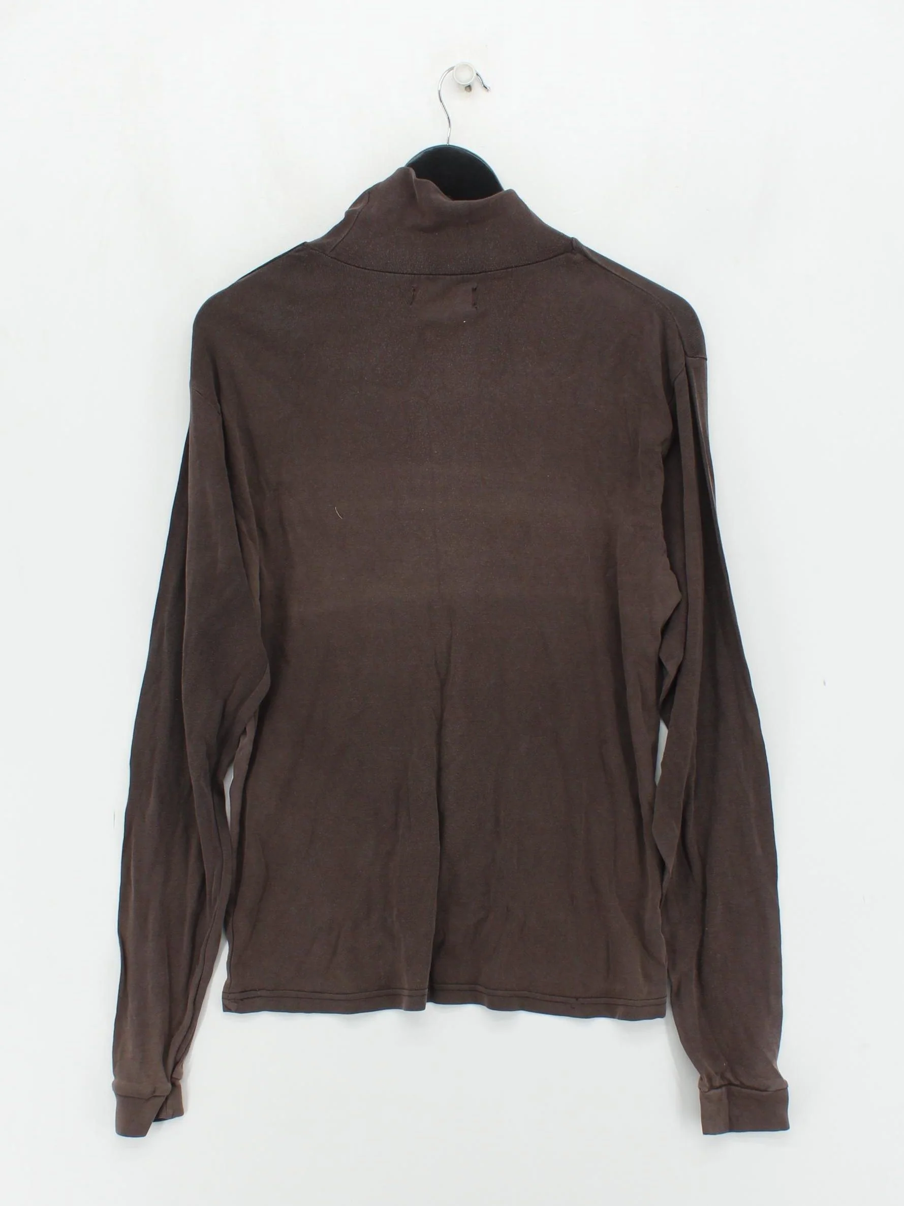 Quechua Men's Loungewear L Brown 100% Other Mock Neck Basic - Image 2