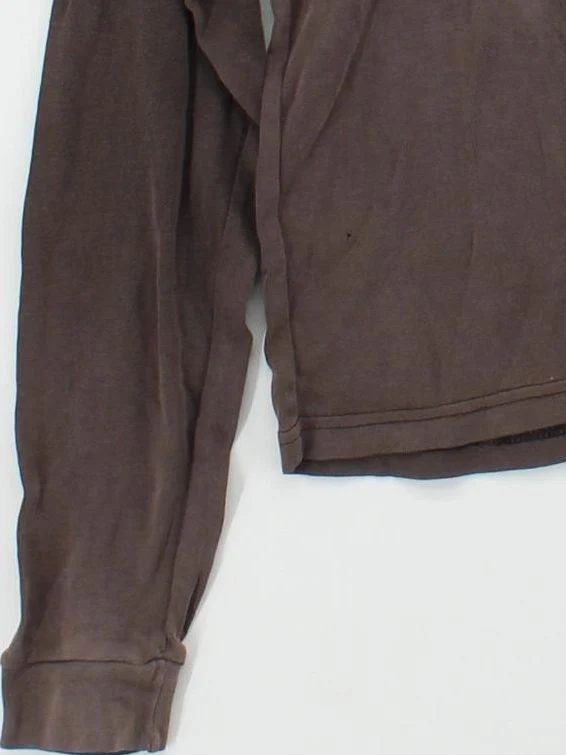 Quechua Men's Loungewear L Brown 100% Other Mock Neck Basic - Image 4