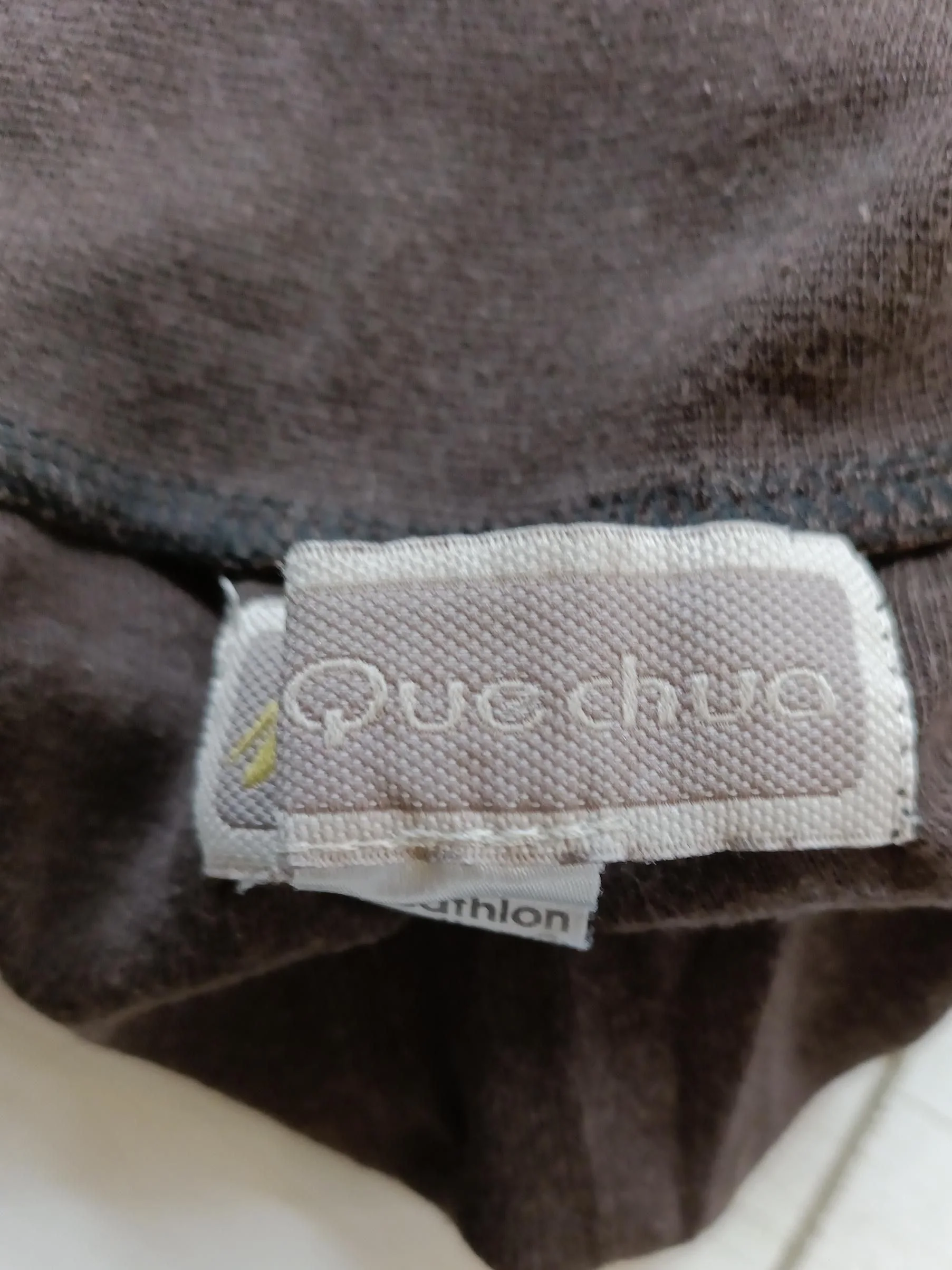 Quechua Men's Loungewear L Brown 100% Other Mock Neck Basic - Image 7