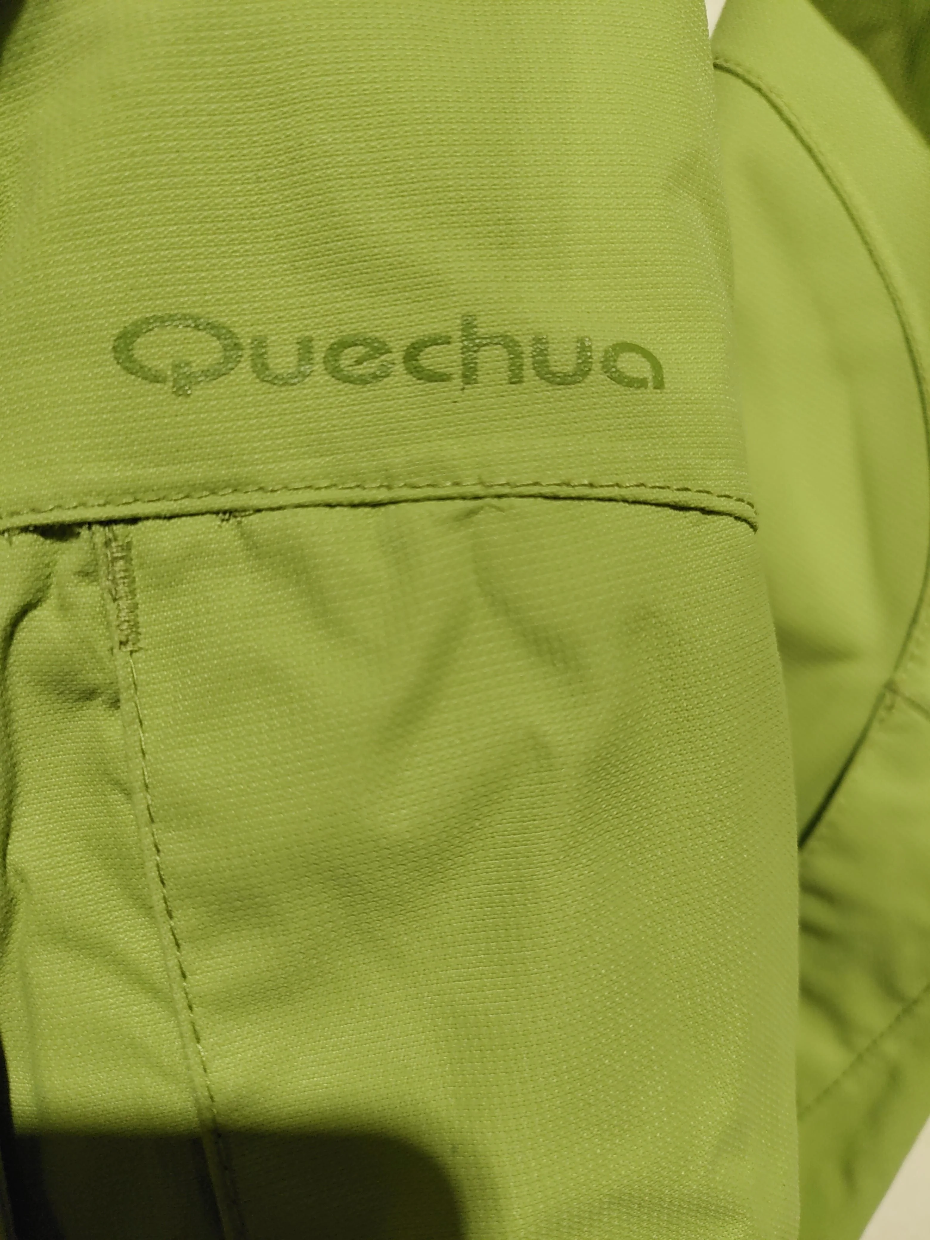 Quechua Windbreaker jacket green - Image 5