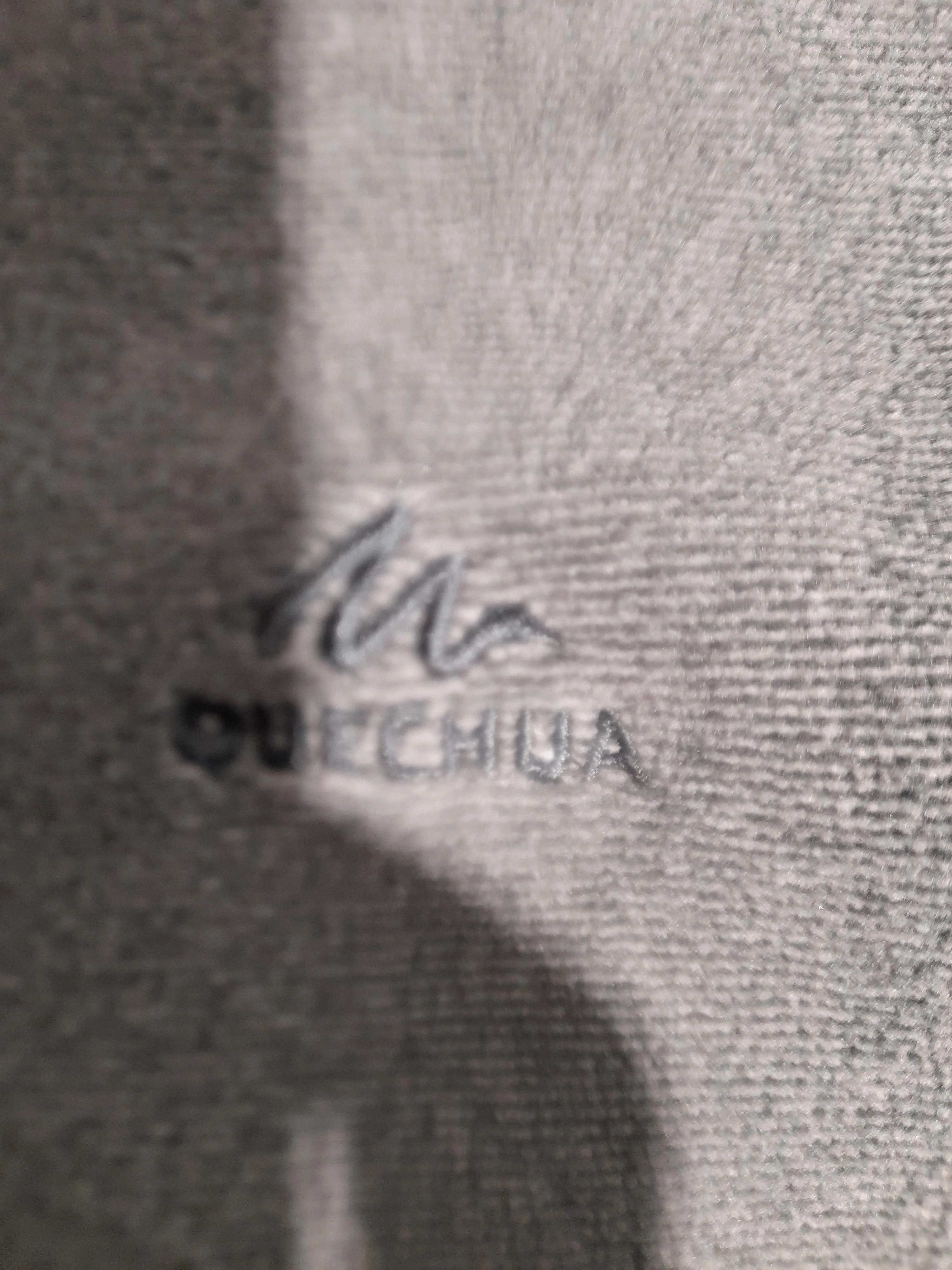 Quechua Women's Hoodie L Grey 100% Polyester Pullover - Image 5