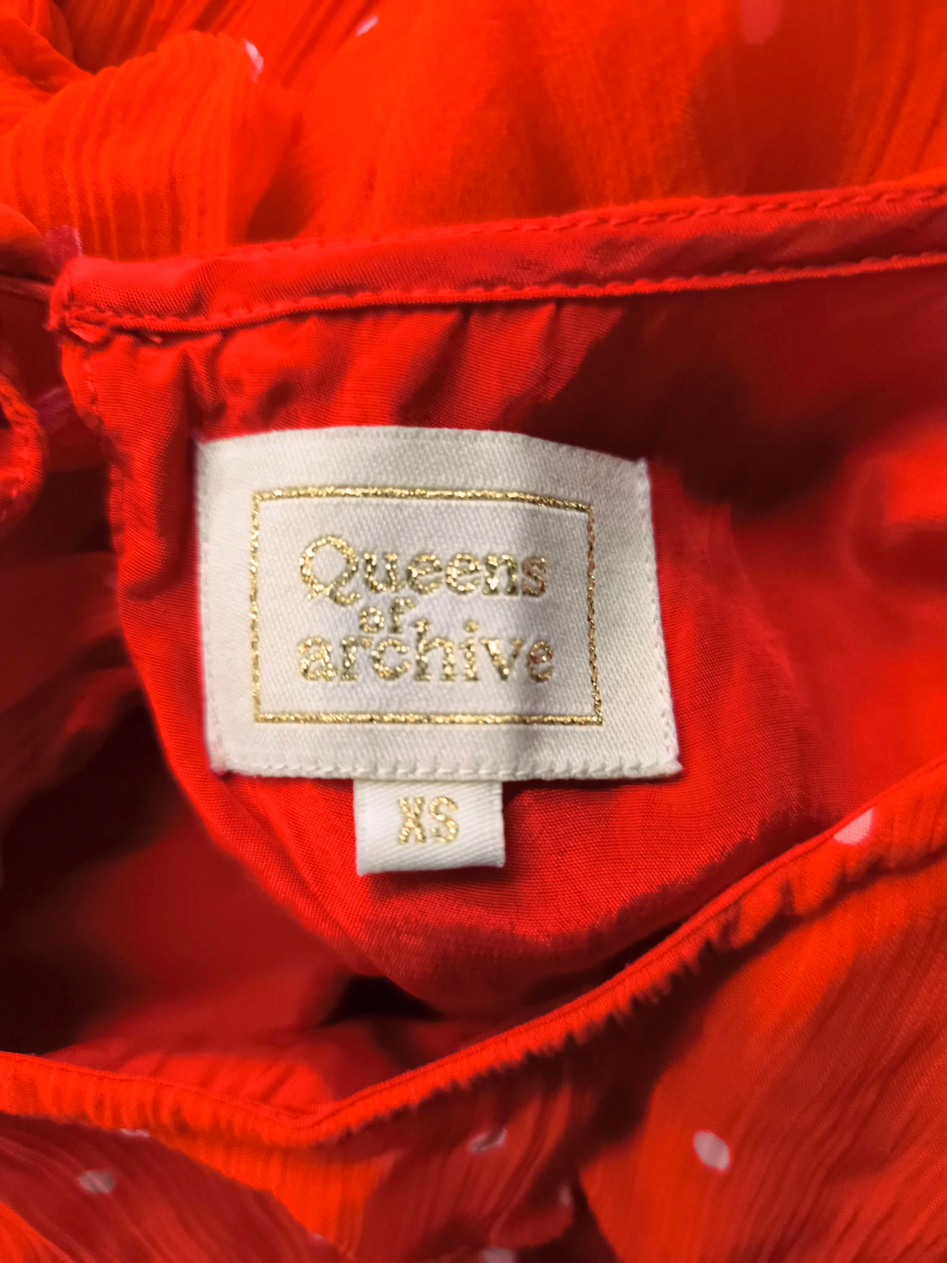 Queens of archive Maxi Dress XS in Red - Image 5
