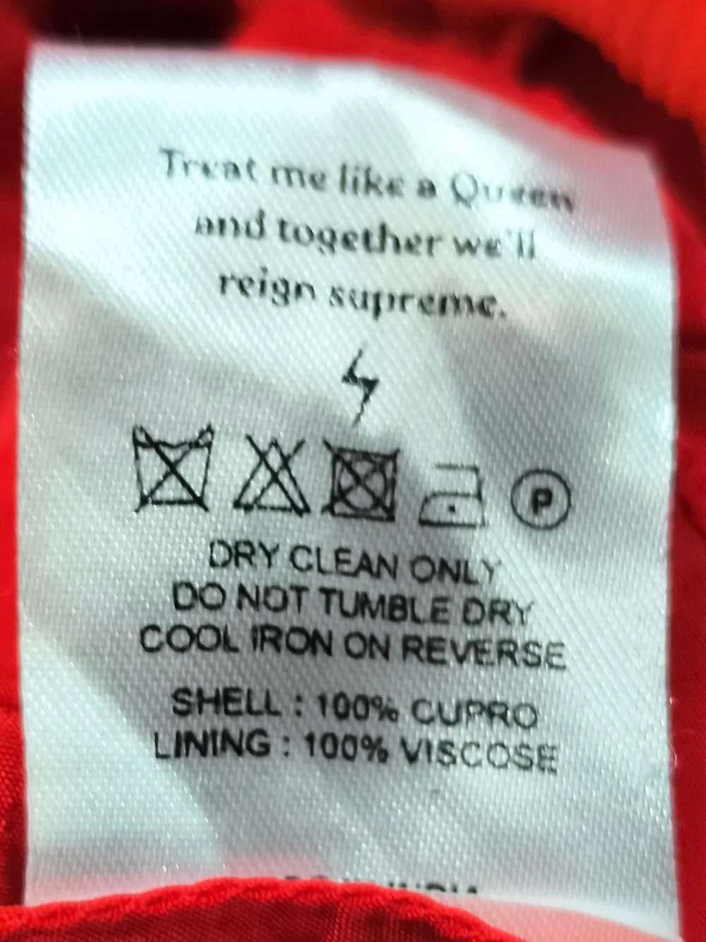 Queens of archive Maxi Dress XS in Red - Image 6