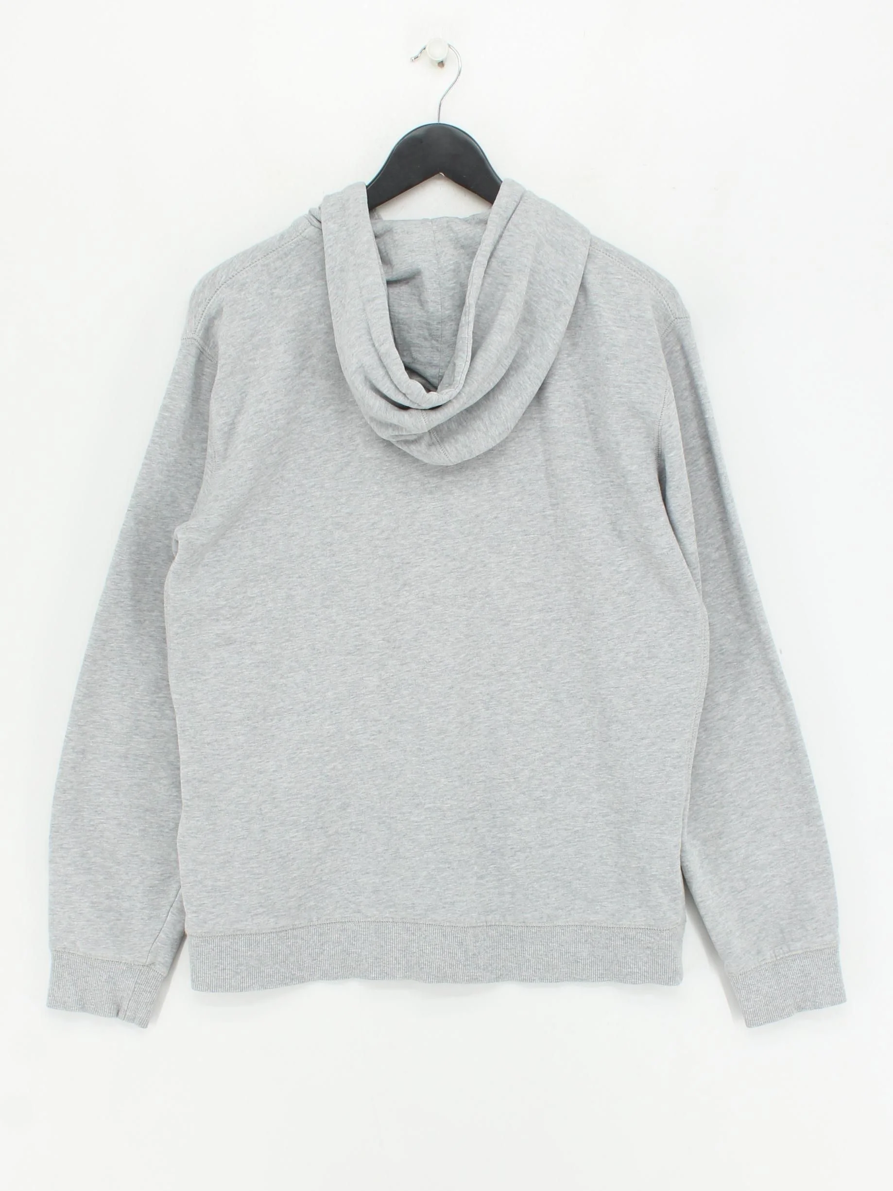 Quiksilver Men's Hoodie M Grey Cotton with Polyester Pullover - Image 2