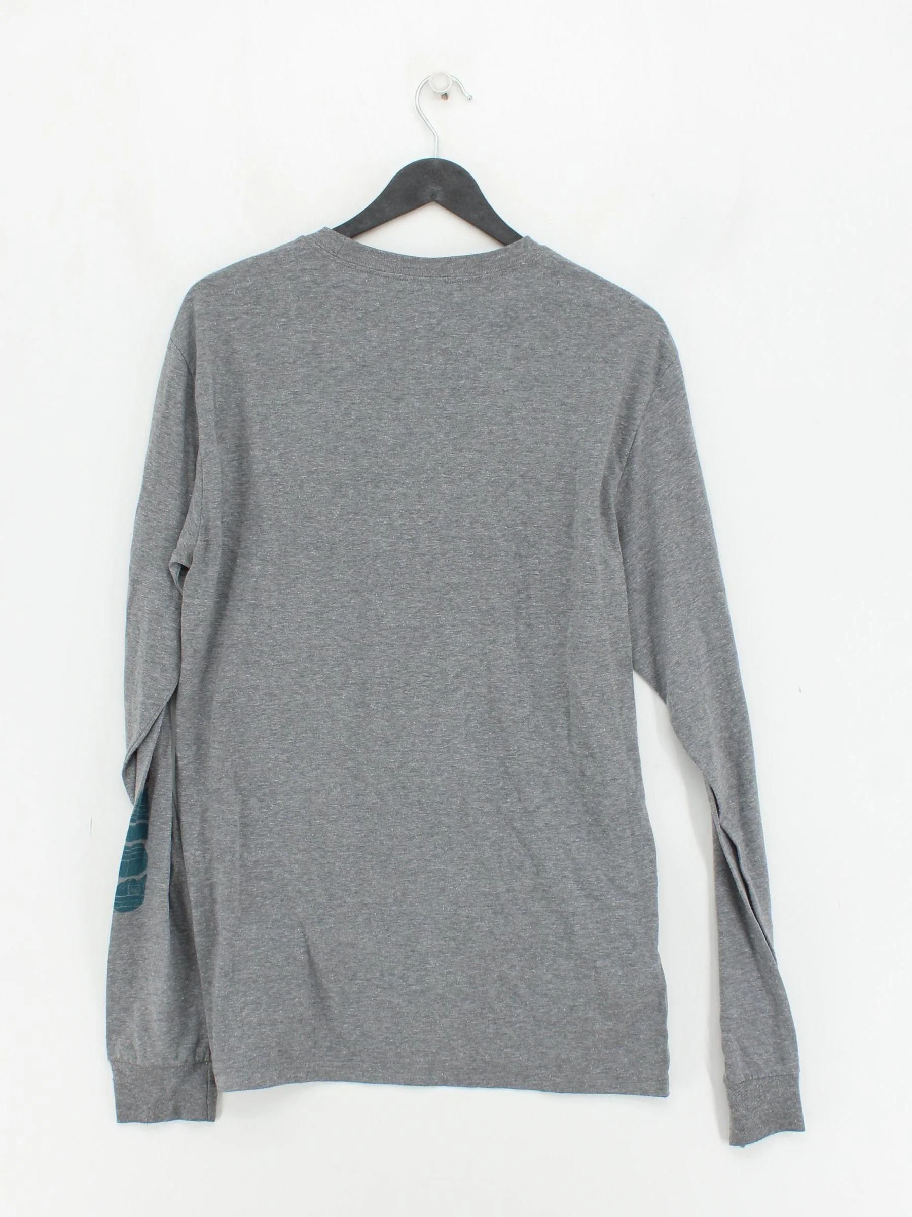 Quiksilver Men's T-Shirt XL Grey Graphic 100% Cotton Basic - Image 2