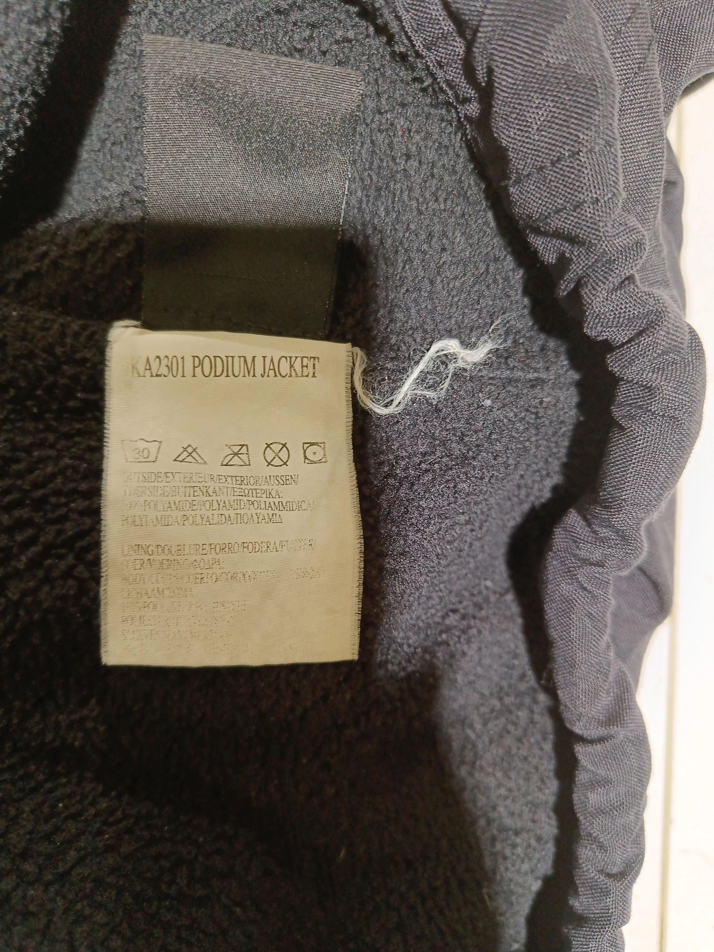 Quiksilver Windbreaker jacket black - Image 6